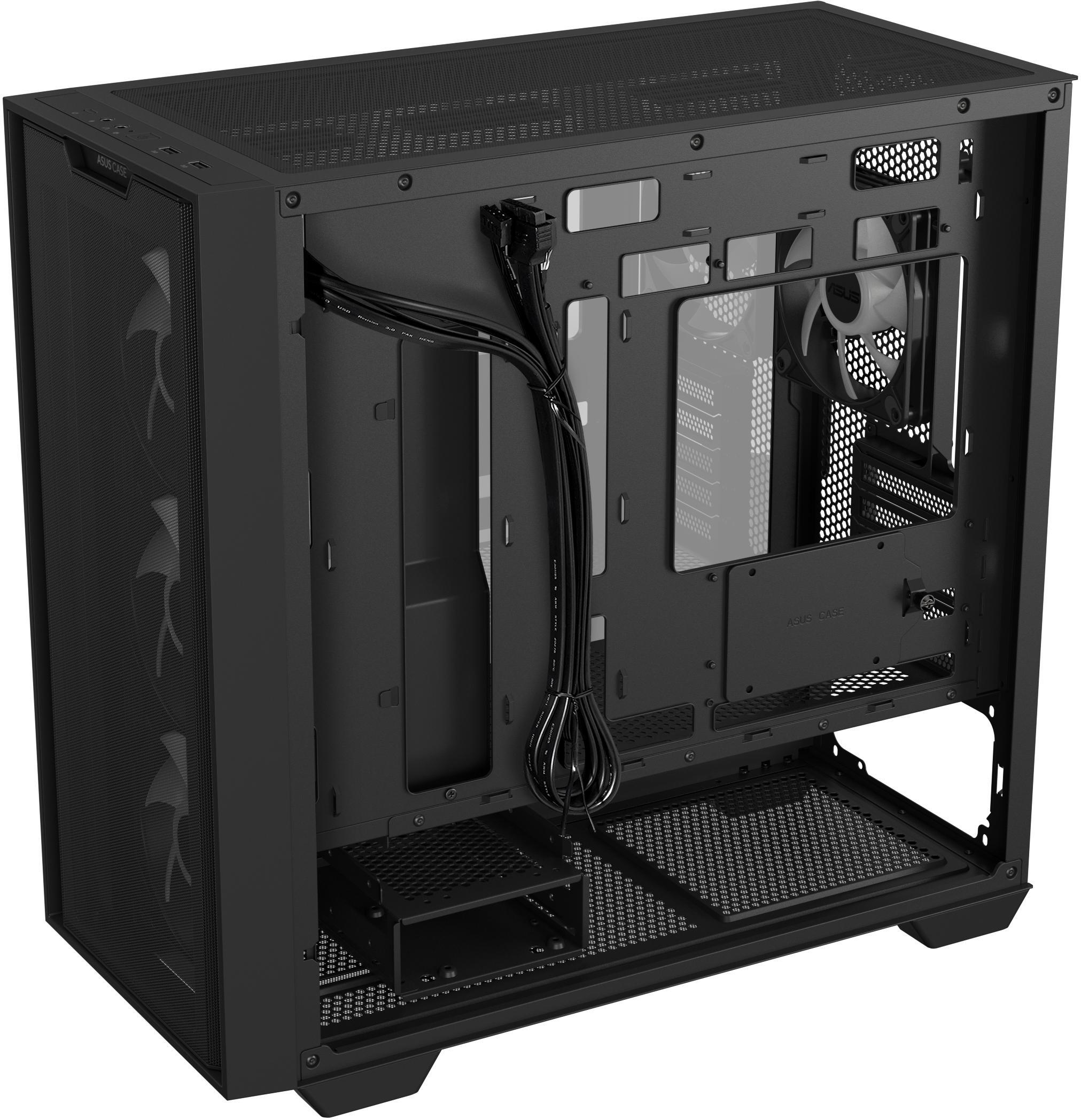 Asus - Caixa Micro-ATX Asus A21 Plus ARGB Preta