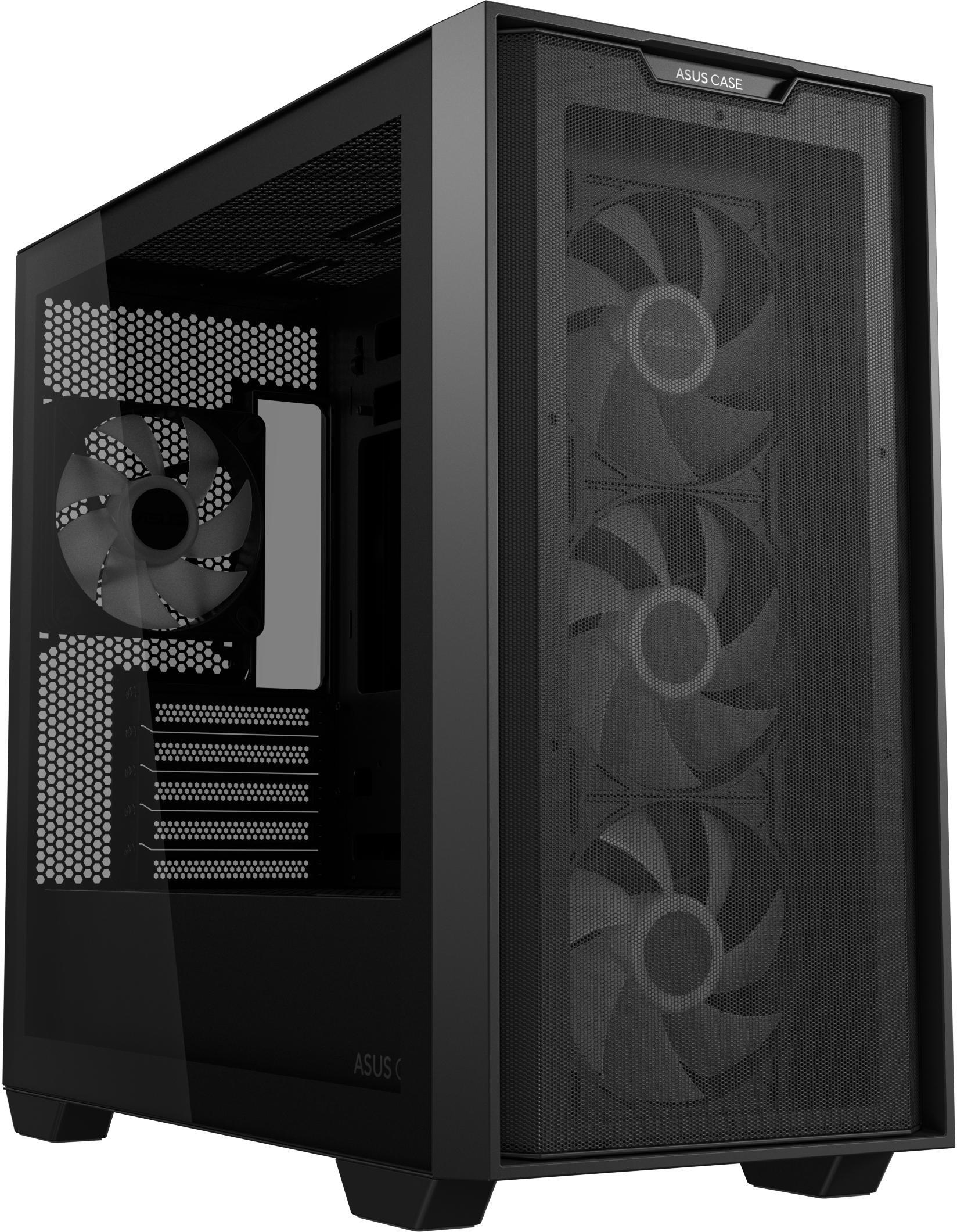 Asus - Caixa Micro-ATX Asus A21 Plus ARGB Preta