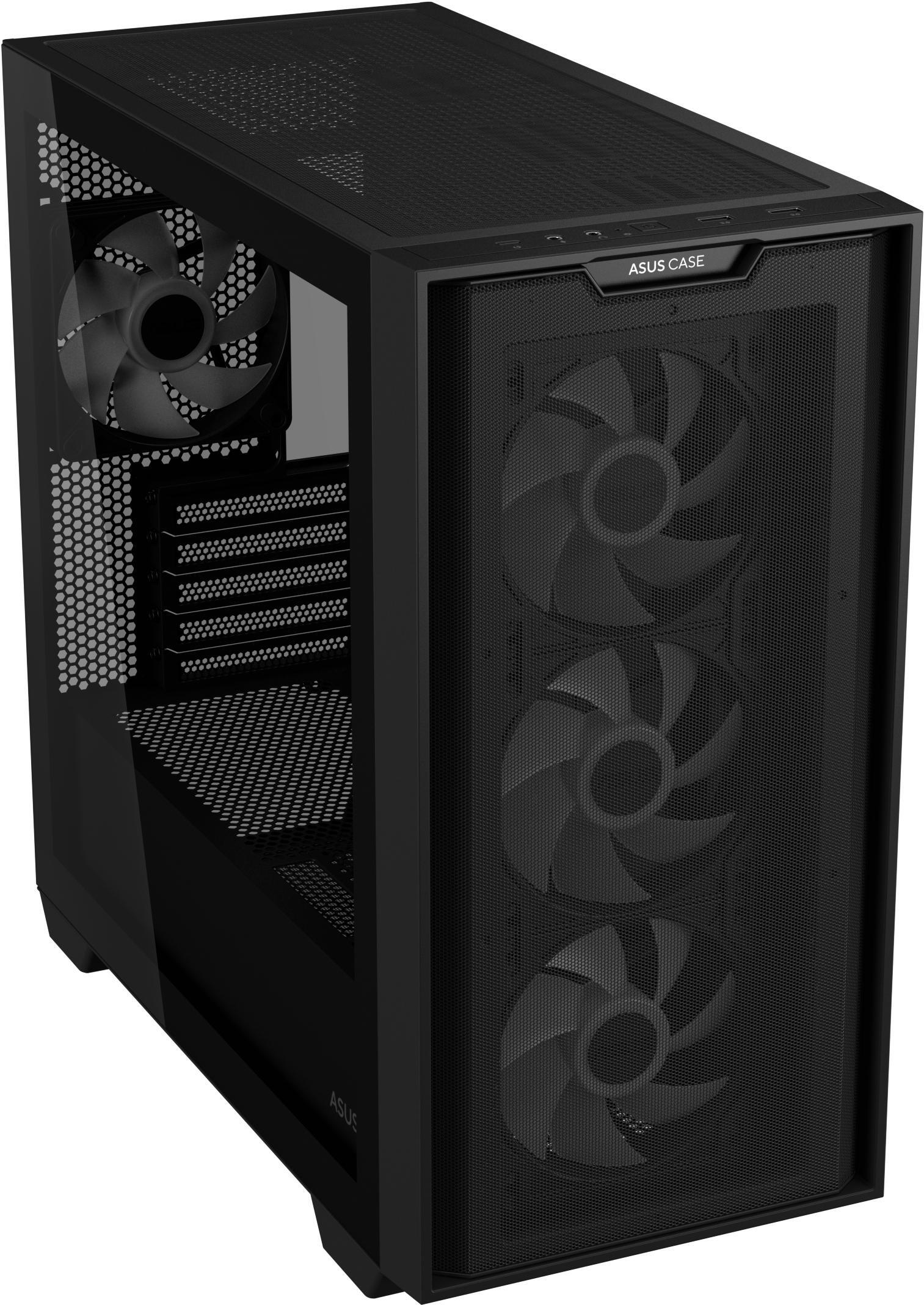 Asus - Caixa Micro-ATX Asus A21 Plus ARGB Preta