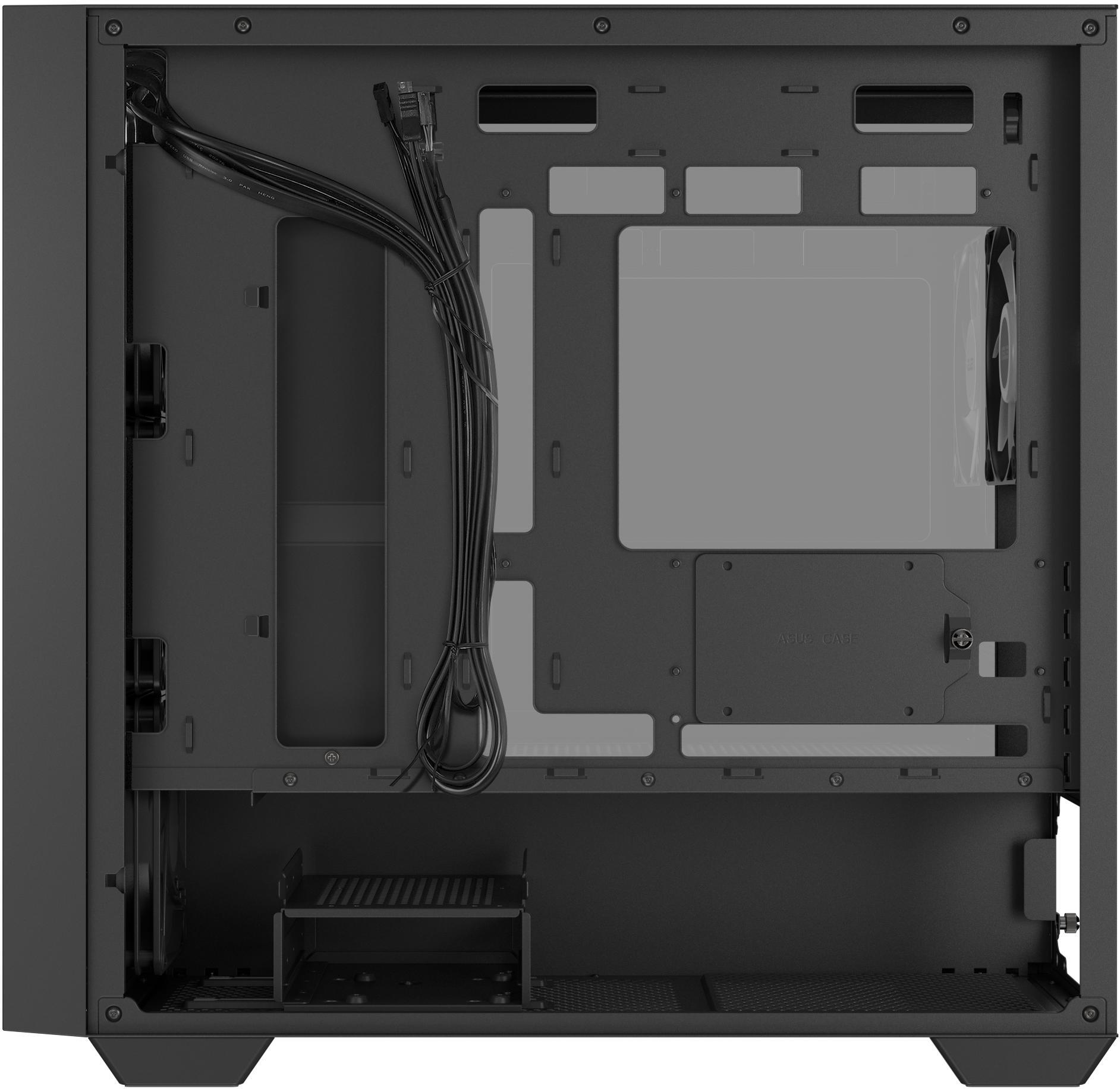 Asus - Caixa Micro-ATX Asus A21 Plus ARGB Preta