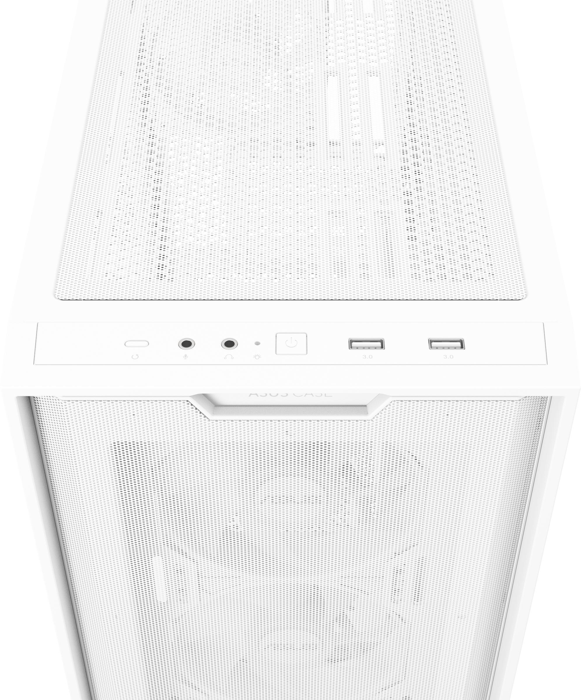 Asus - Caixa Micro-ATX Asus A21 Plus ARGB Branca