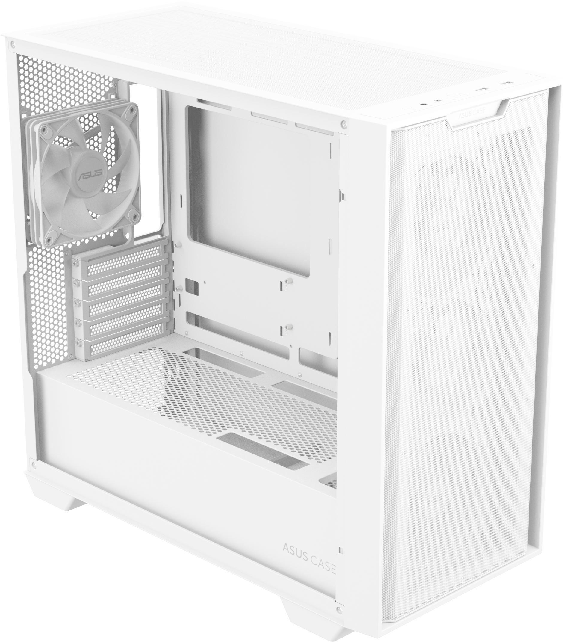 Asus - Caixa Micro-ATX Asus A21 Plus ARGB Branca