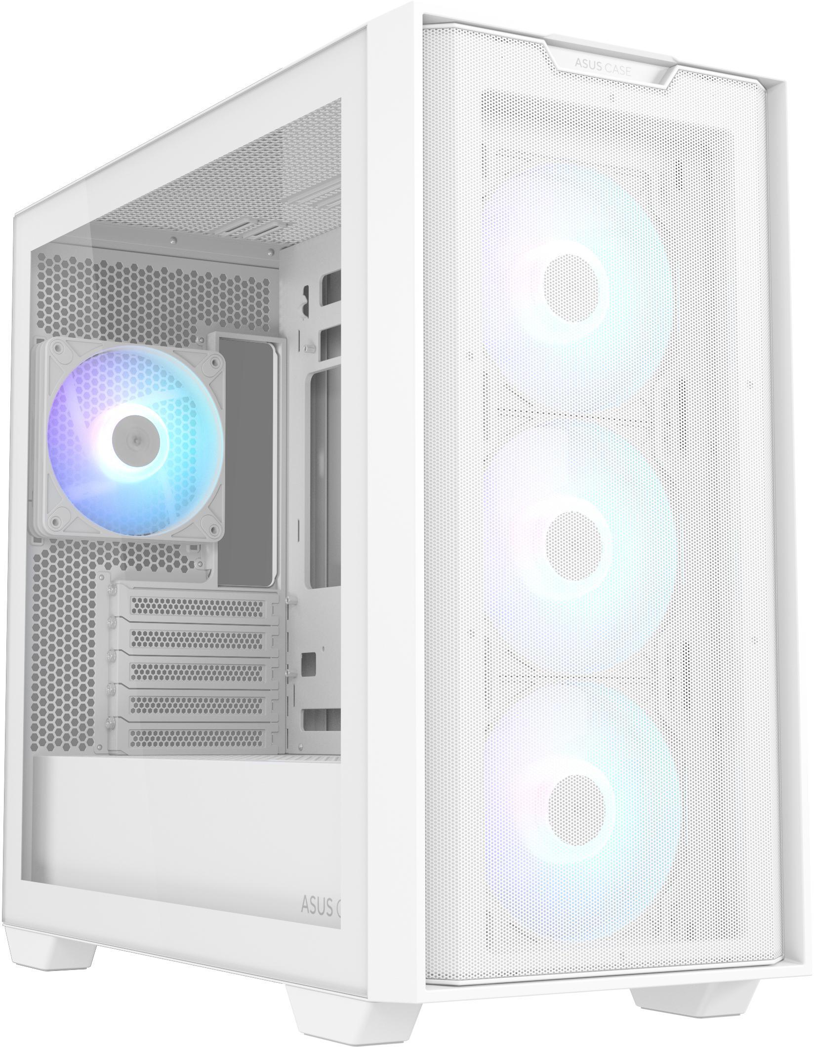 Asus - Caixa Micro-ATX Asus A21 Plus ARGB Branca
