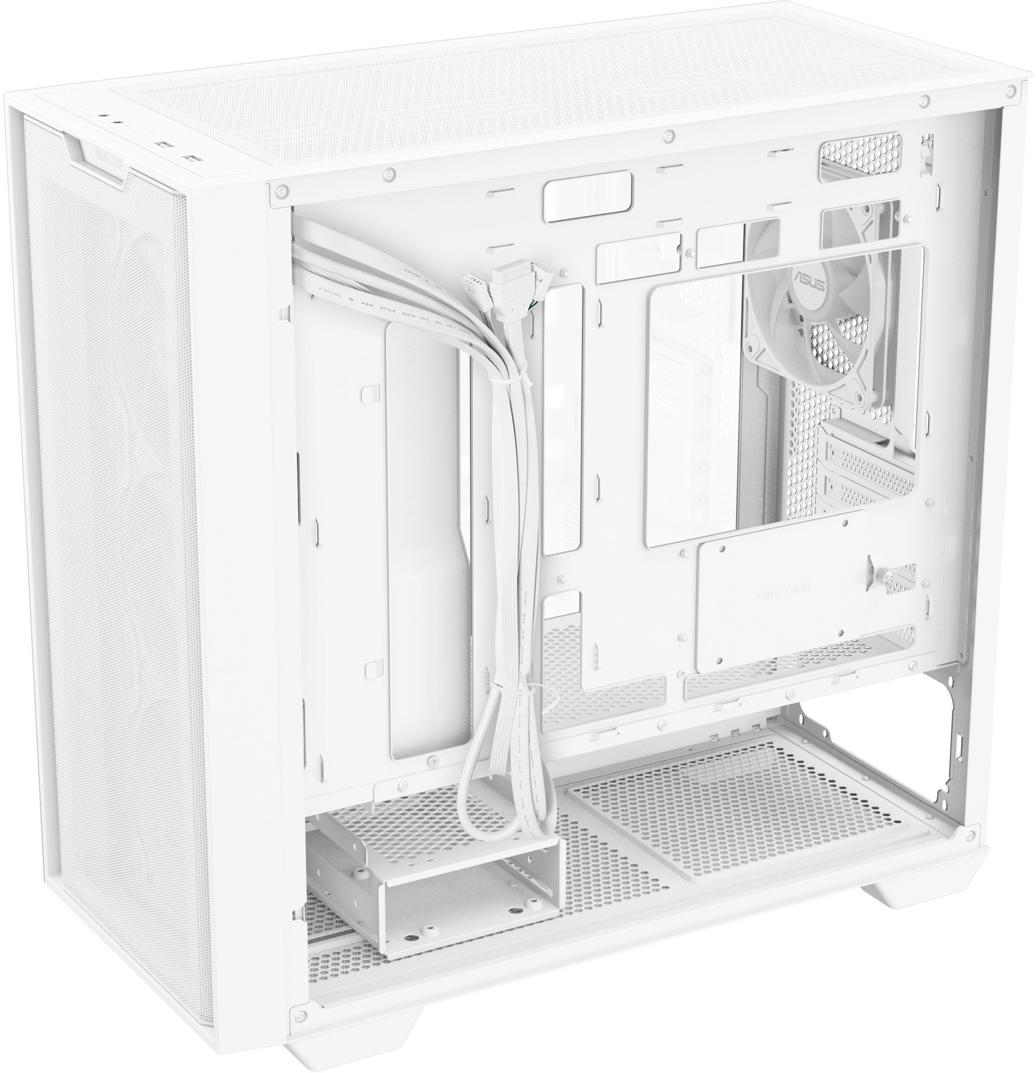 Asus - Caixa Micro-ATX Asus A21 Plus ARGB Branca