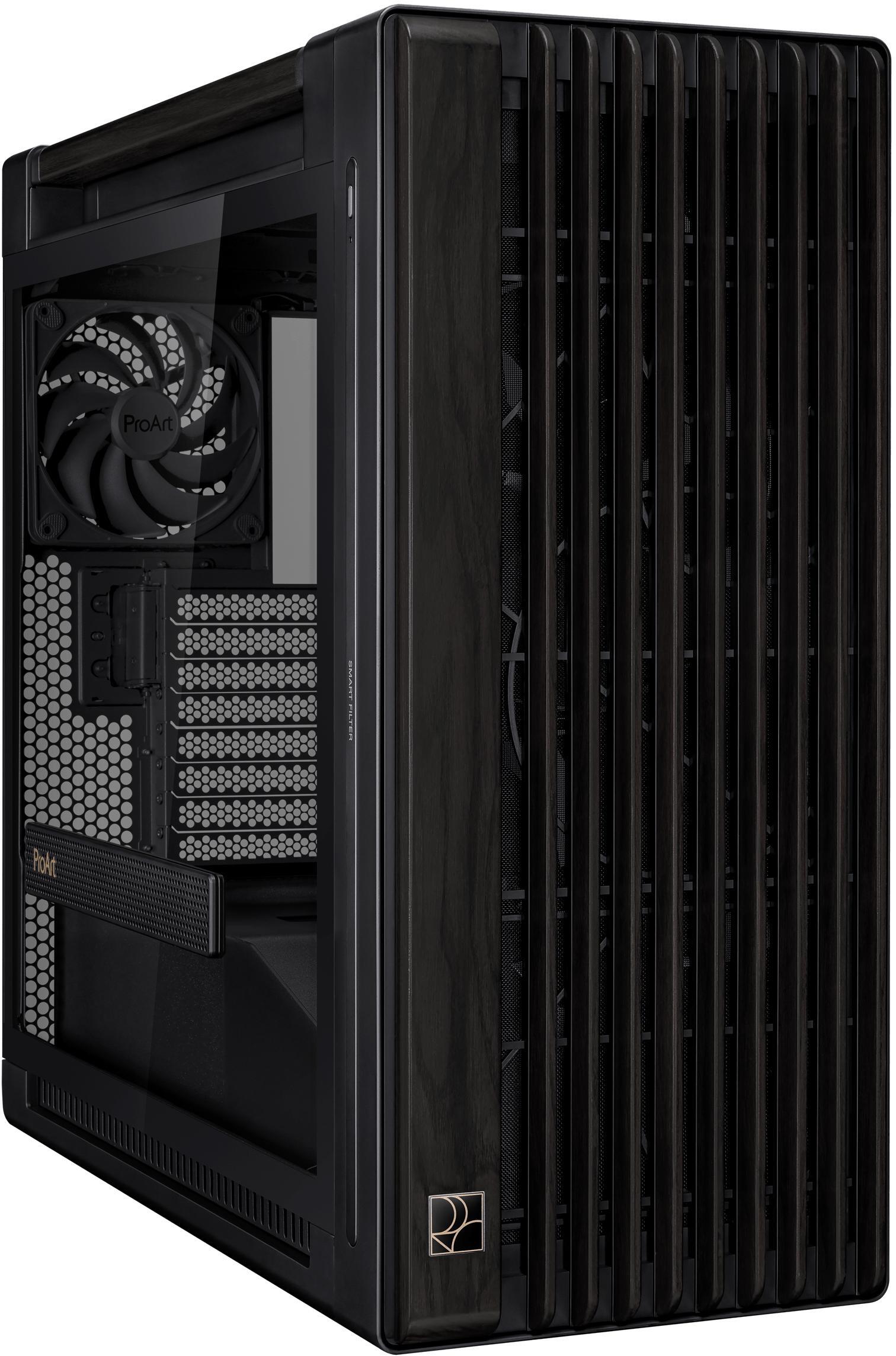 Asus - Caixa E-ATX Asus ProArt PA602 Wood Edition Preta