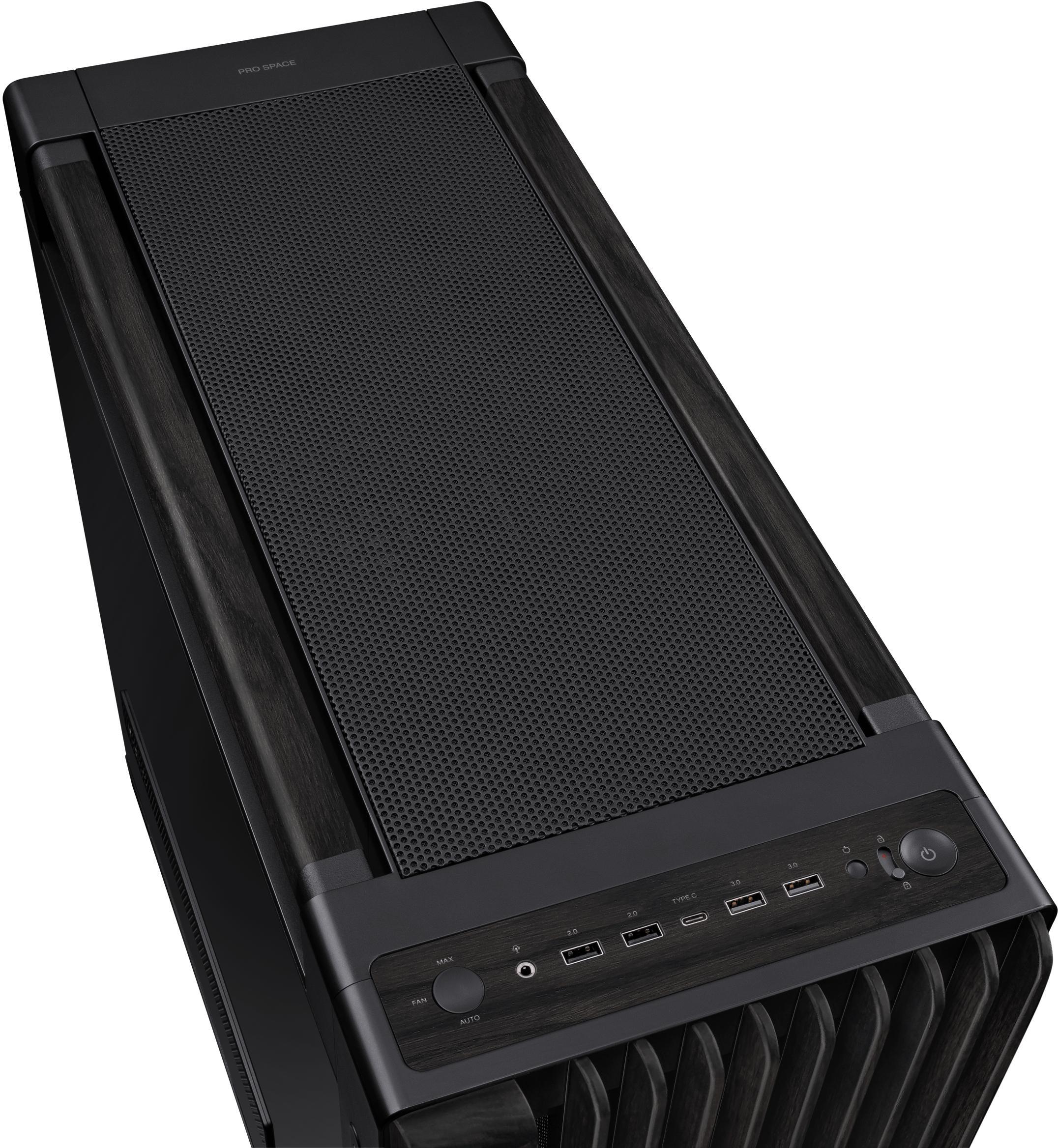 Asus - Caixa E-ATX Asus ProArt PA602 Wood Edition Preta