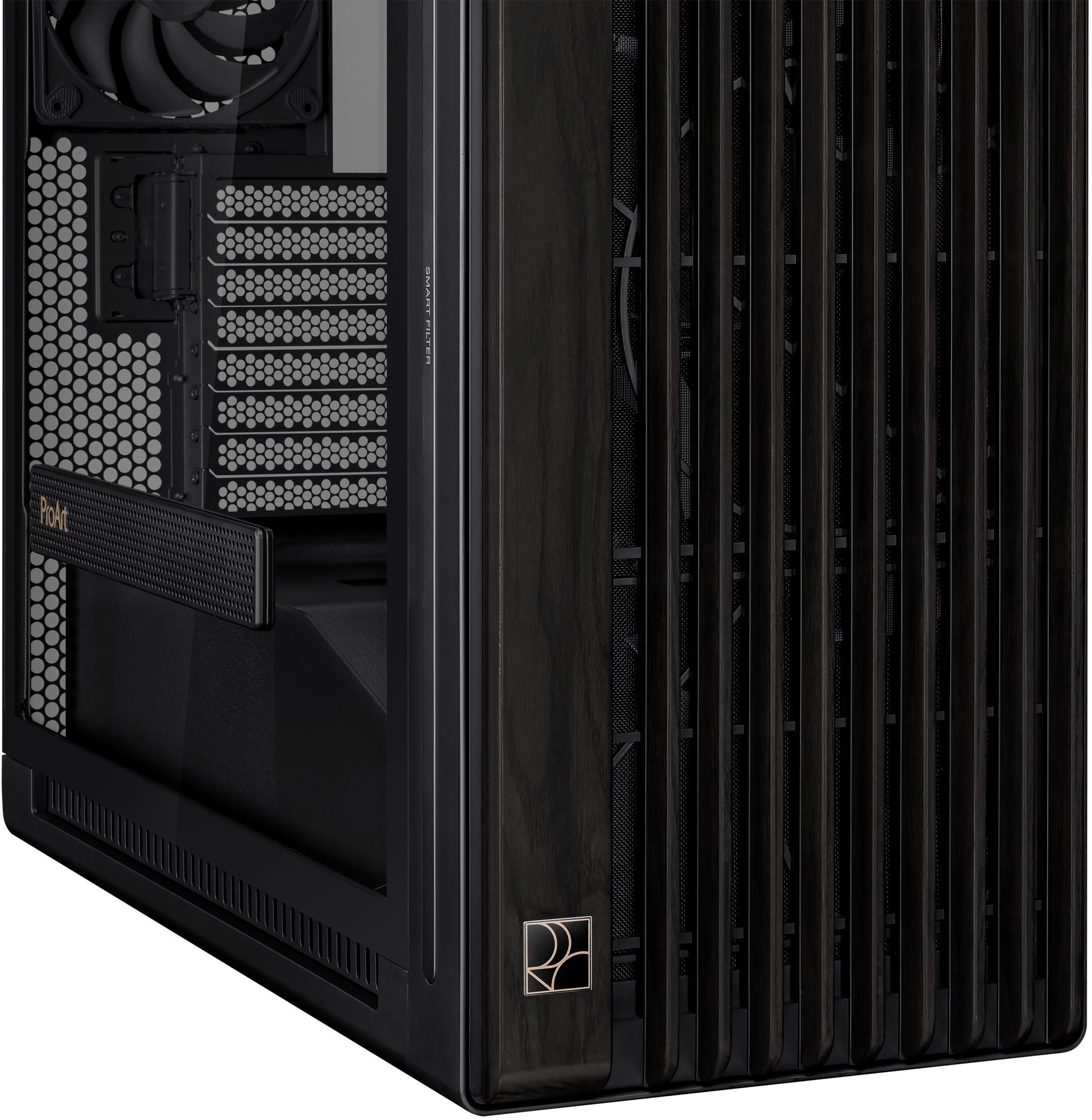 Asus - Caixa E-ATX Asus ProArt PA602 Wood Edition Preta