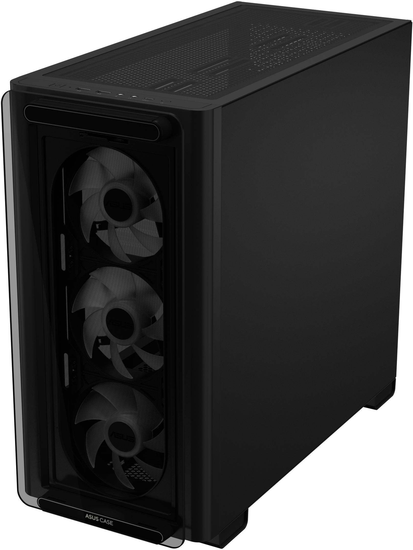 Asus - Caixa Micro-ATX Asus A23 Plus ARGB Preta