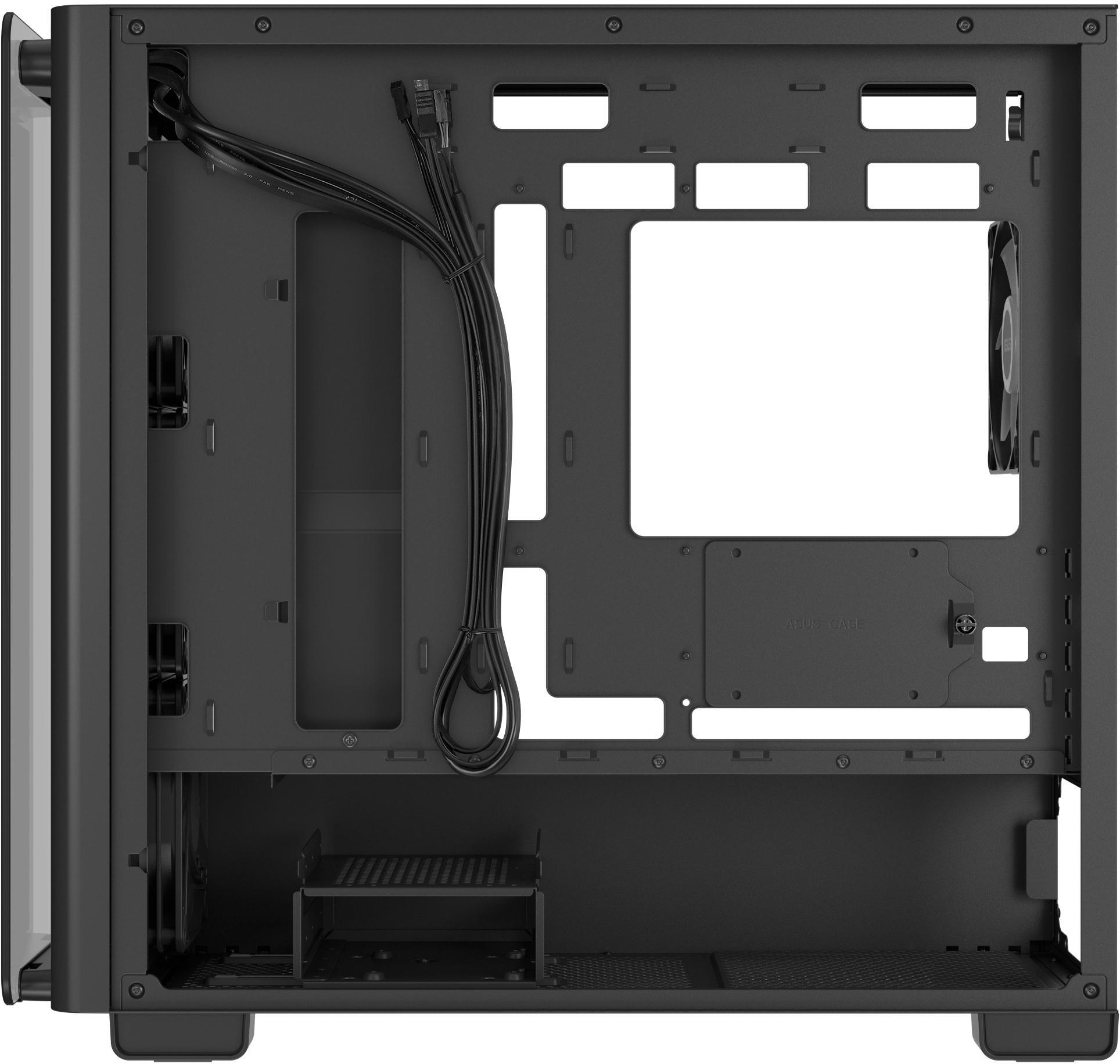 Asus - Caixa Micro-ATX Asus A23 Plus ARGB Preta