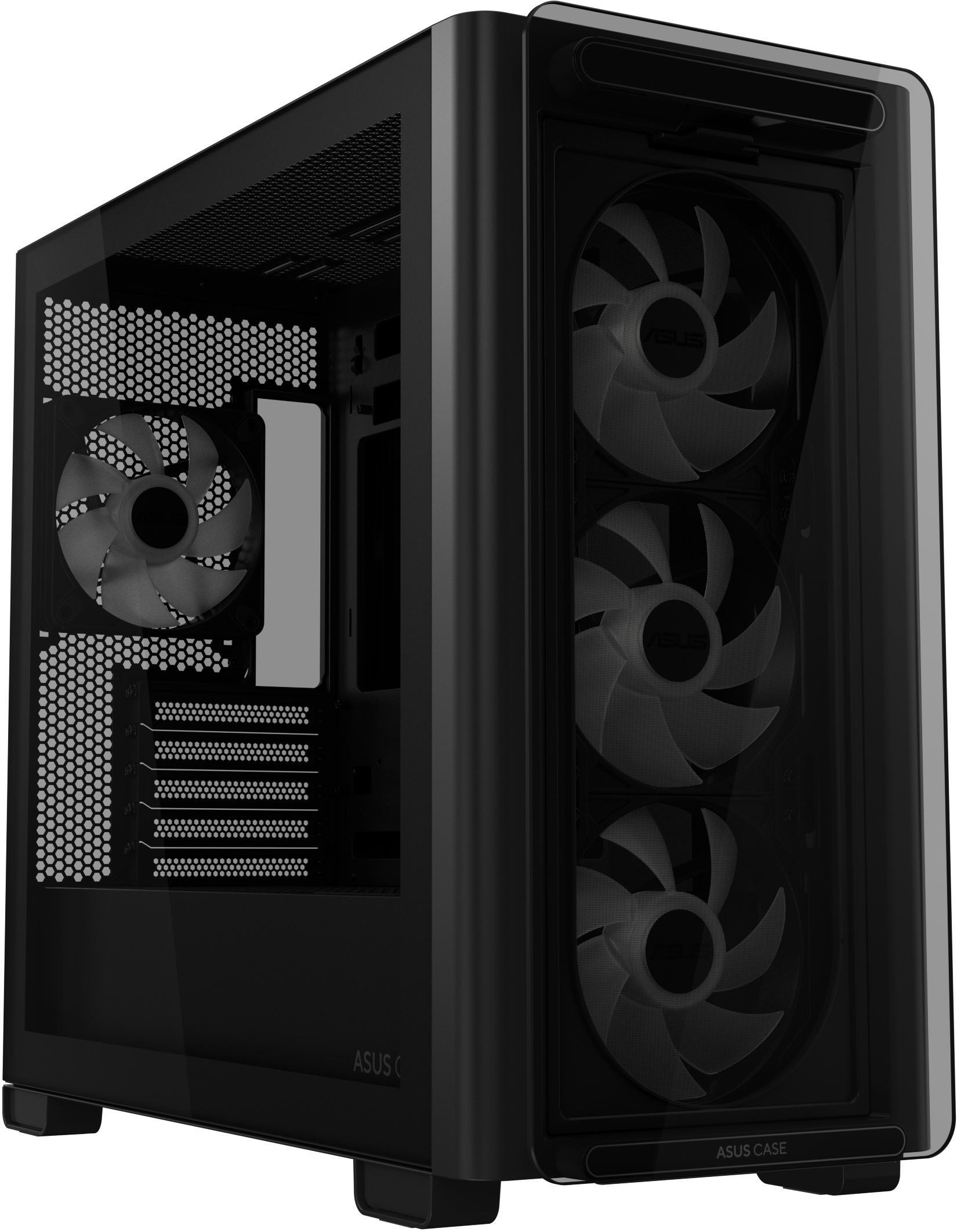 Asus - Caixa Micro-ATX Asus A23 Plus ARGB Preta