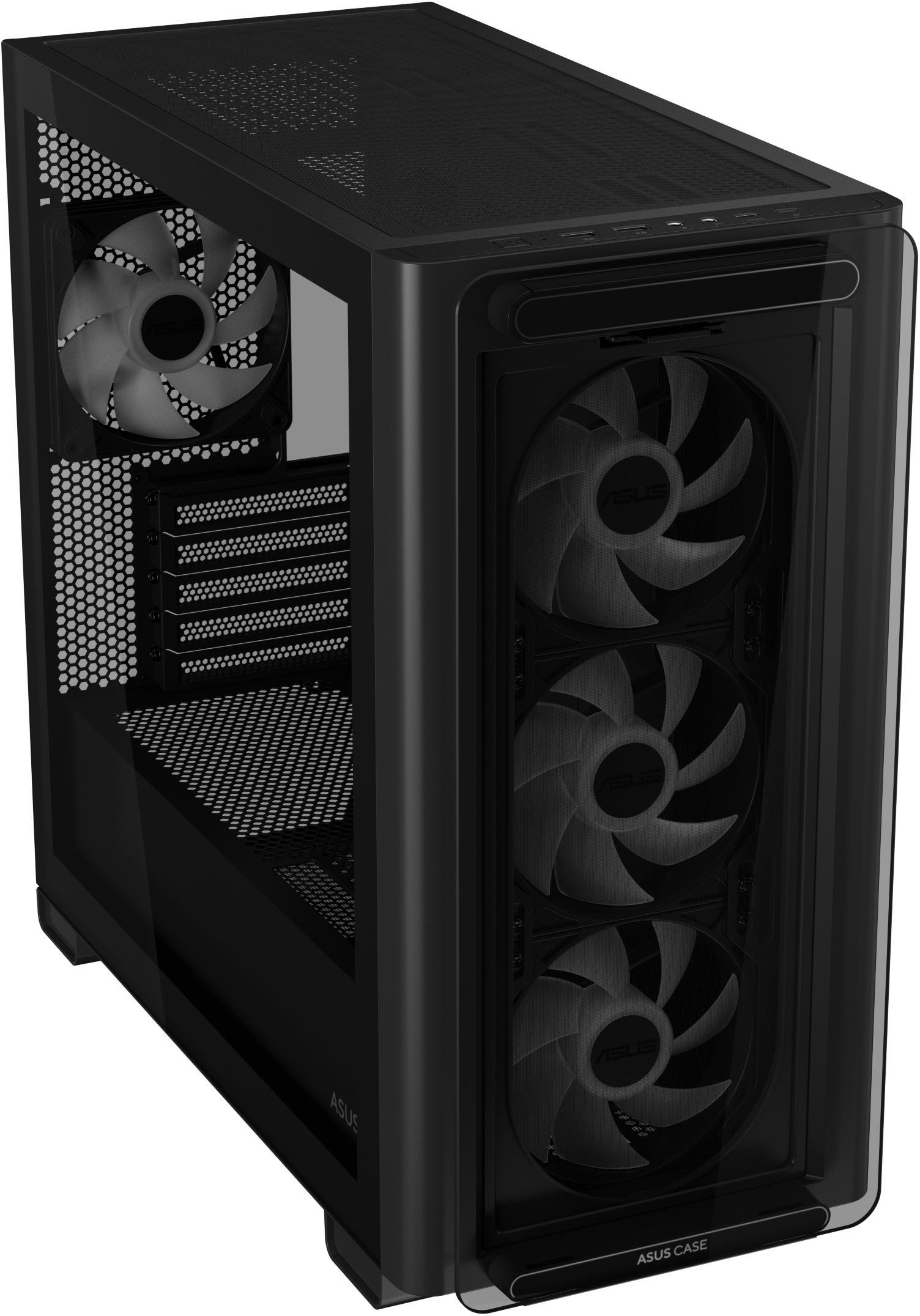 Asus - Caixa Micro-ATX Asus A23 Plus ARGB Preta