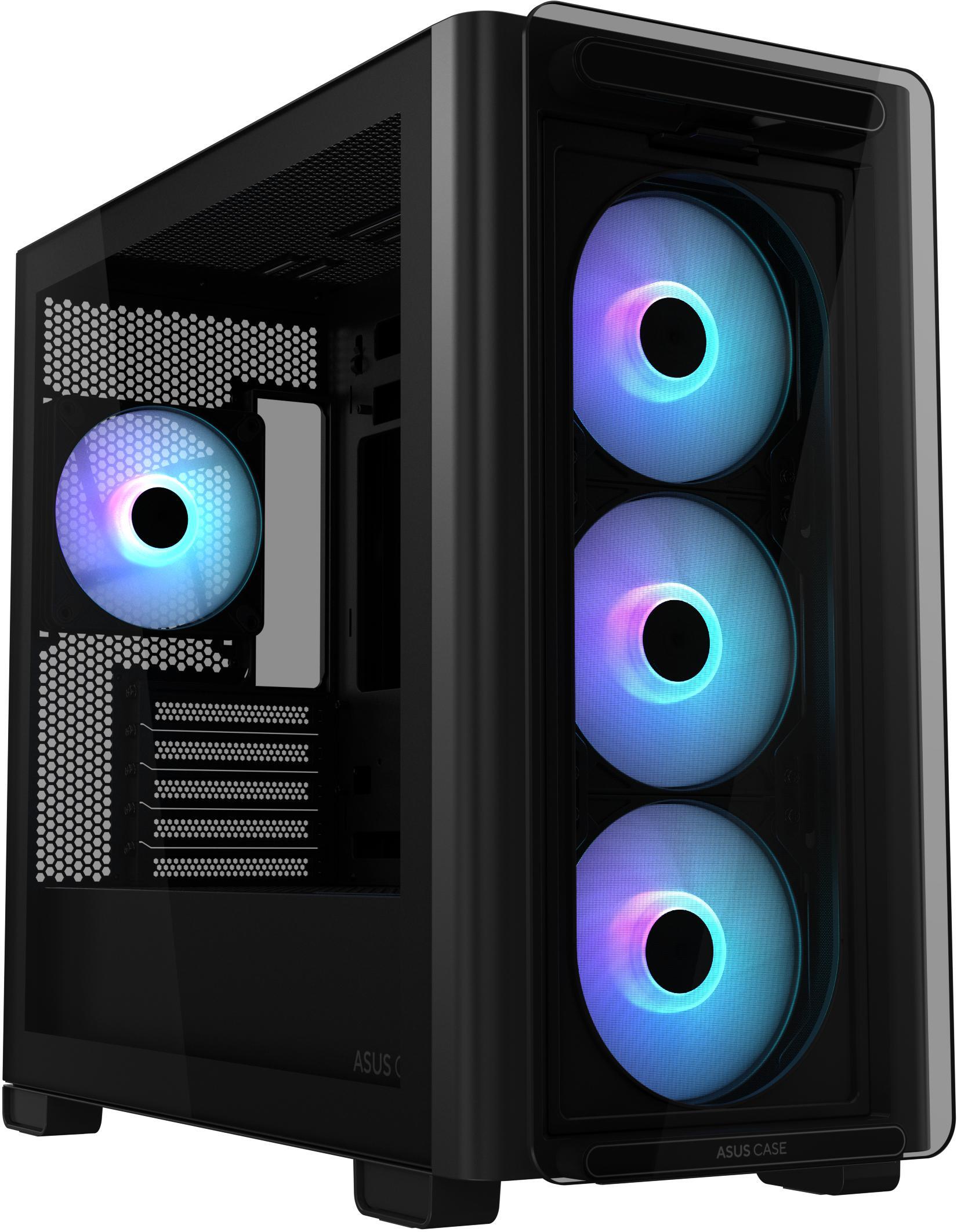 Asus - Caixa Micro-ATX Asus A23 Plus ARGB Preta