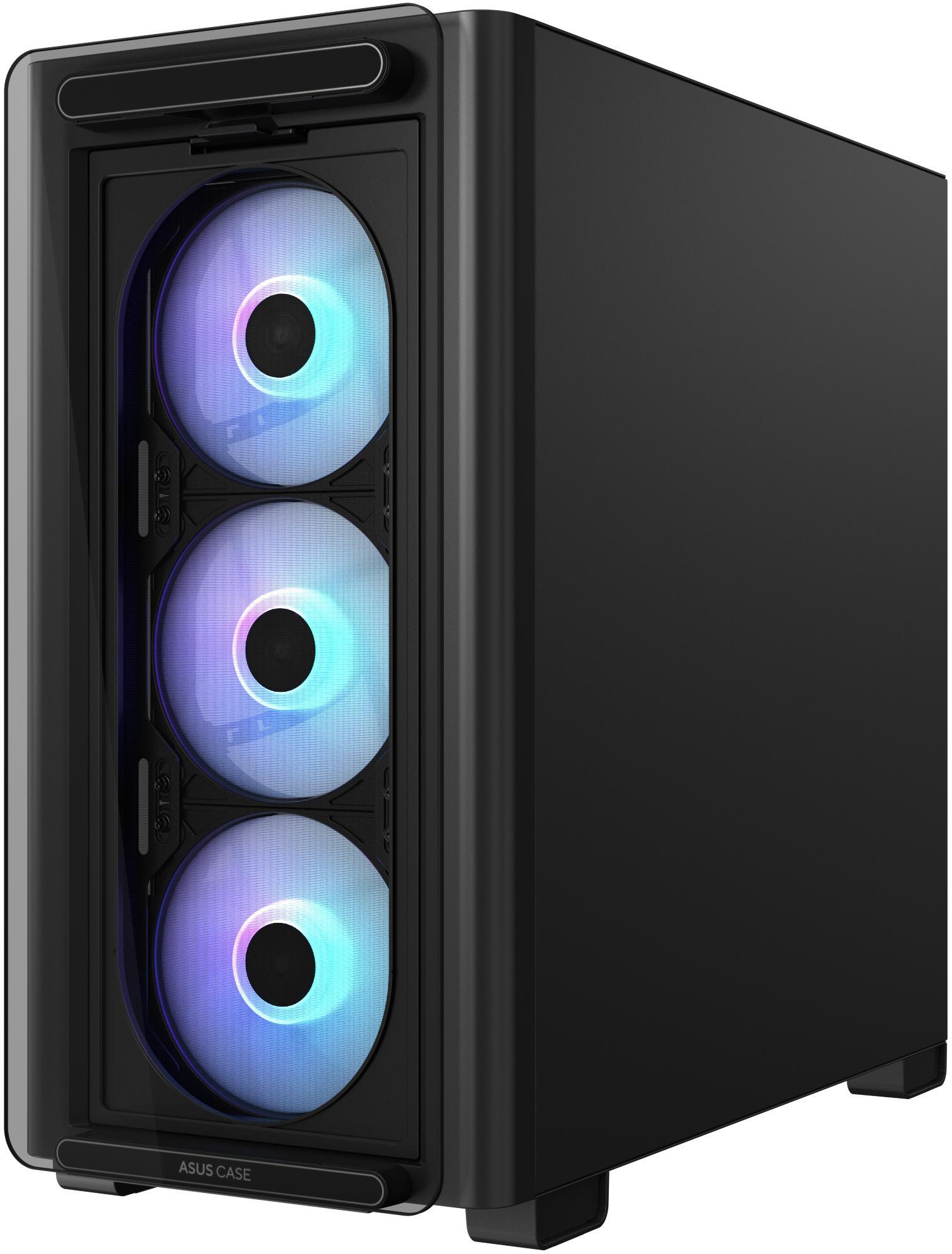 Asus - Caixa Micro-ATX Asus A23 Plus ARGB Preta
