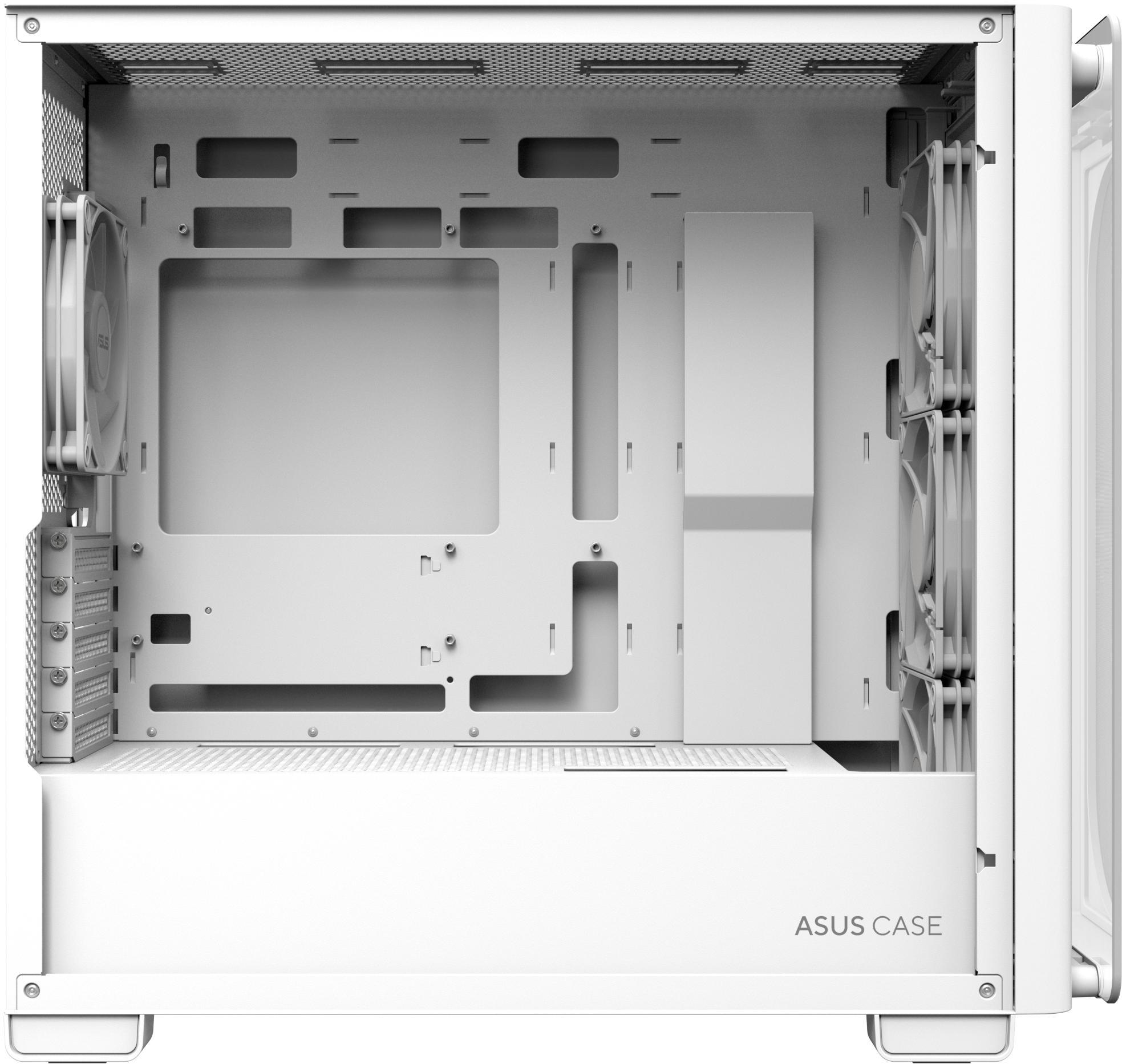 Asus - Caixa Micro-ATX Asus A23 Plus ARGB Branca