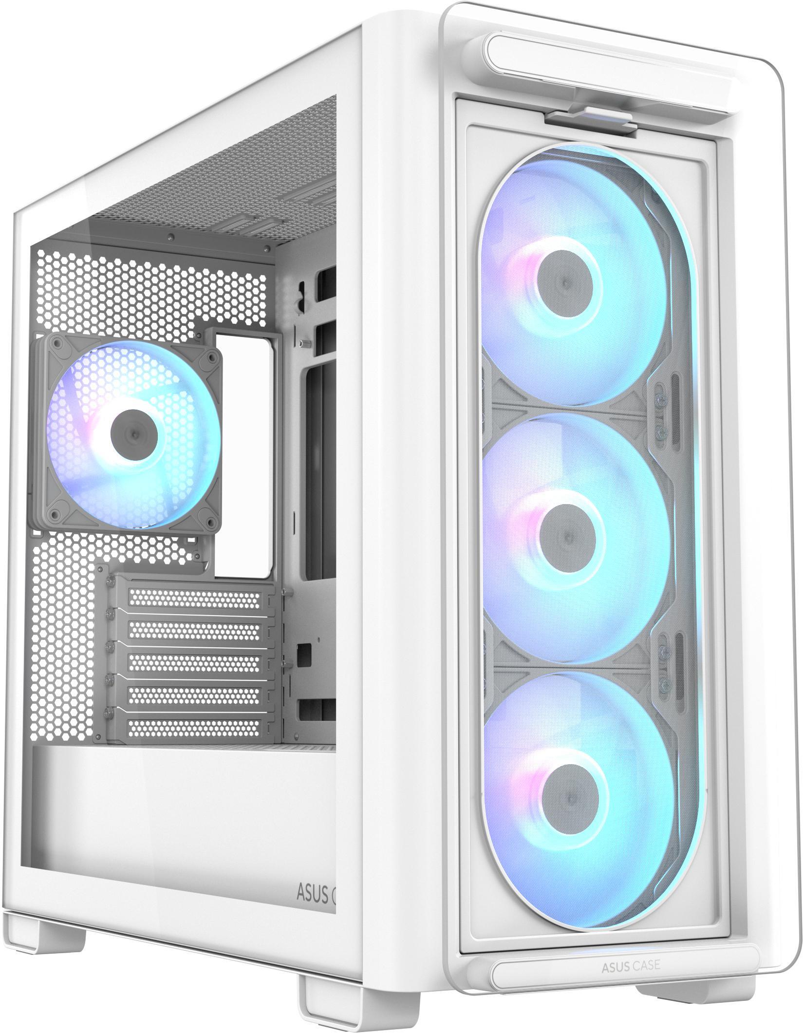 Asus - Caixa Micro-ATX Asus A23 Plus ARGB Branca