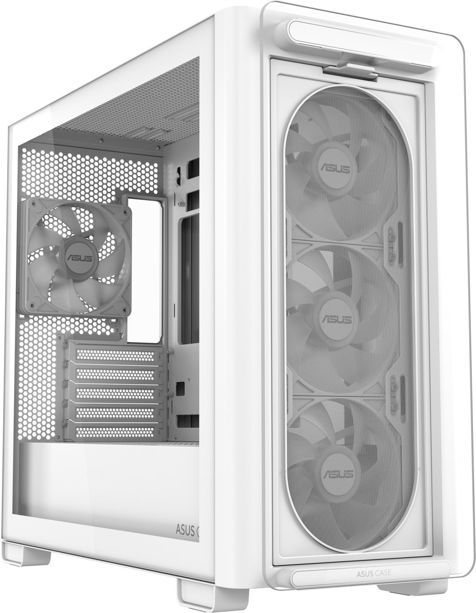 Asus - Caixa Micro-ATX Asus A23 Plus ARGB Branca