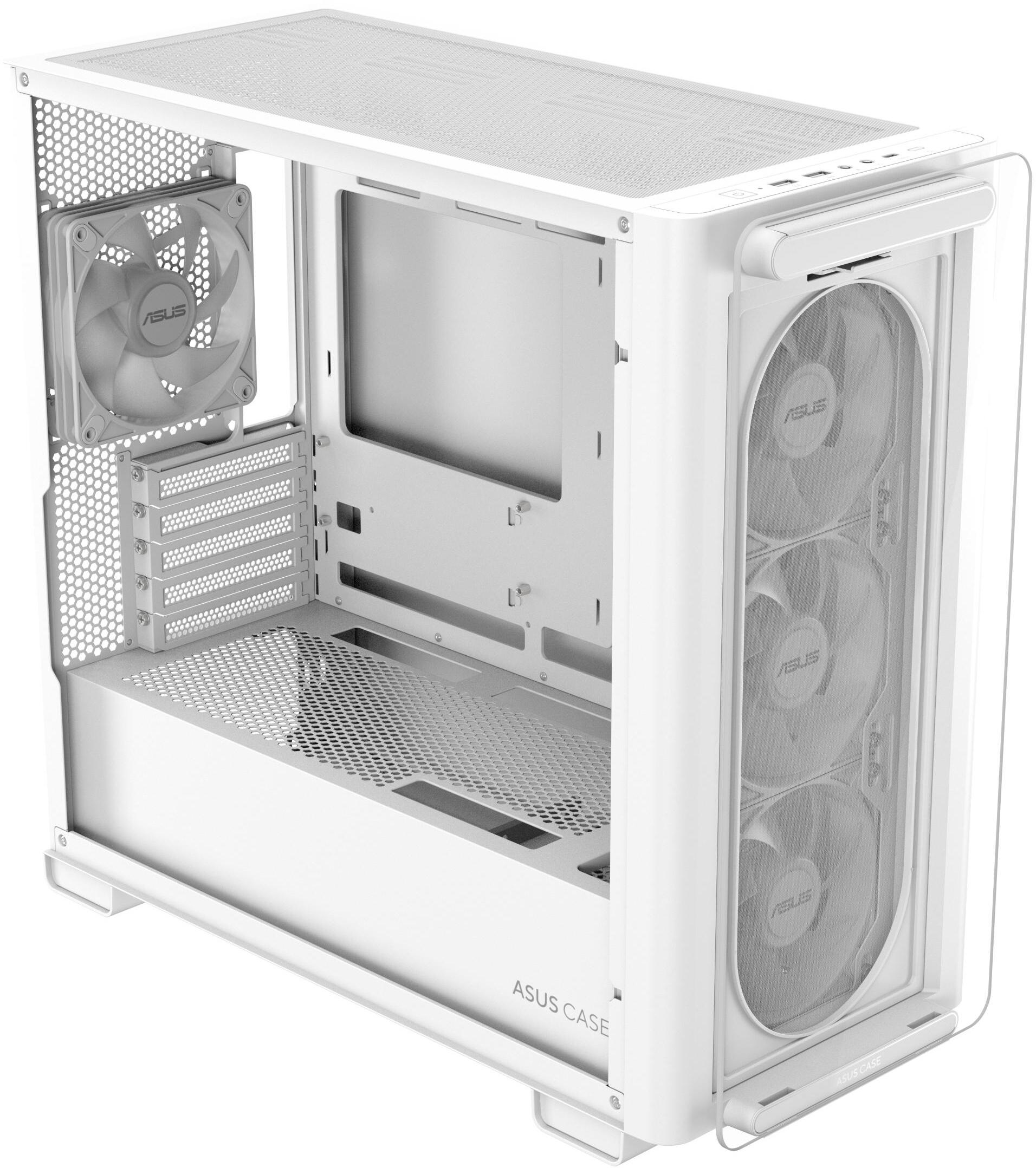 Asus - Caixa Micro-ATX Asus A23 Plus ARGB Branca