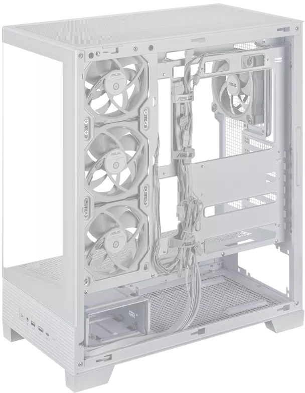 Asus - Caixa ATX Asus A31 Plus ARGB Branca