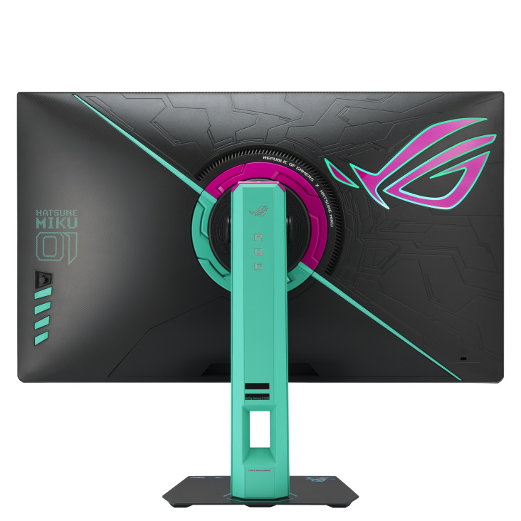 Asus - Monitor ASUS ROG STRIX 27" XG27ACMEG-G Hatsune Miku Edition QHD 260Hz Fast IPS 0.03ms