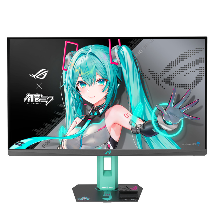 Asus - Monitor ASUS ROG STRIX 27" XG27ACMEG-G Hatsune Miku Edition QHD 260Hz Fast IPS 0.03ms