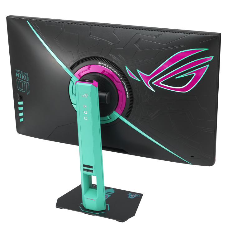 Asus - Monitor ASUS ROG STRIX 27" XG27ACMEG-G Hatsune Miku Edition QHD 260Hz Fast IPS 0.03ms