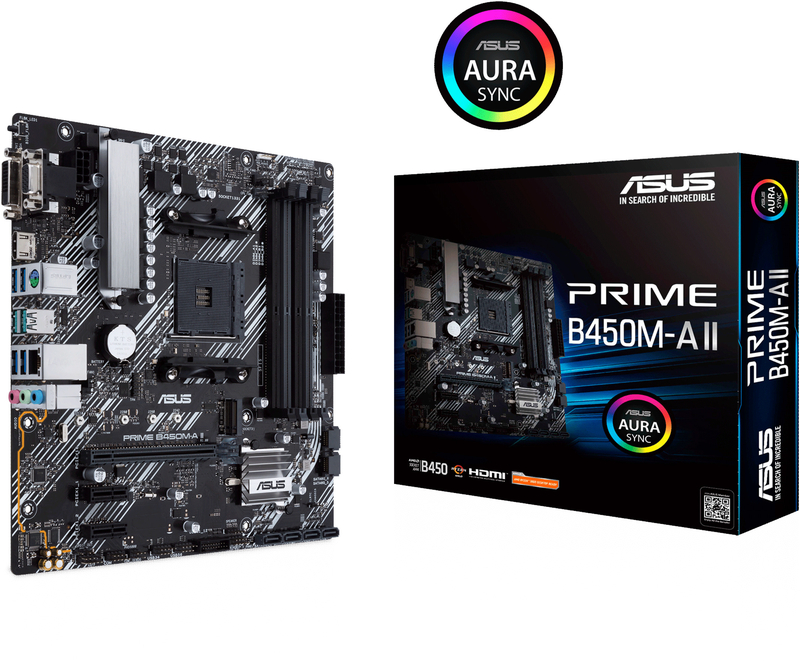 Asus - Motherboard Asus PRIME B450M-A II