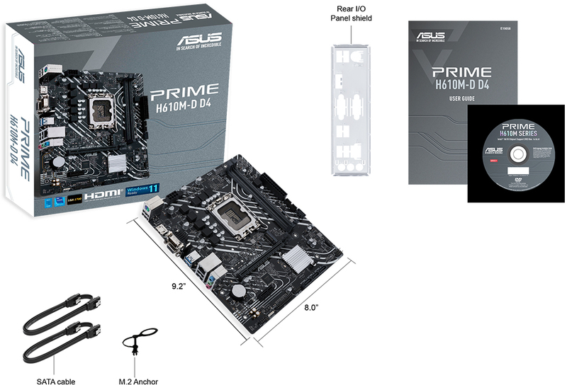 Asus - Motherboard Asus PRIME H610M-D D4