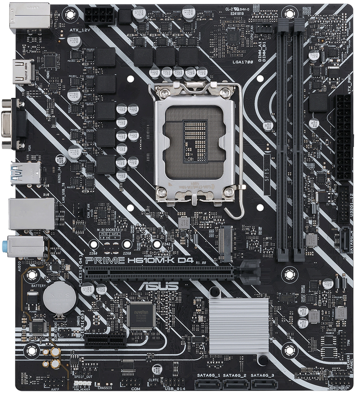 Asus - Motherboard Asus PRIME H610M-K D4