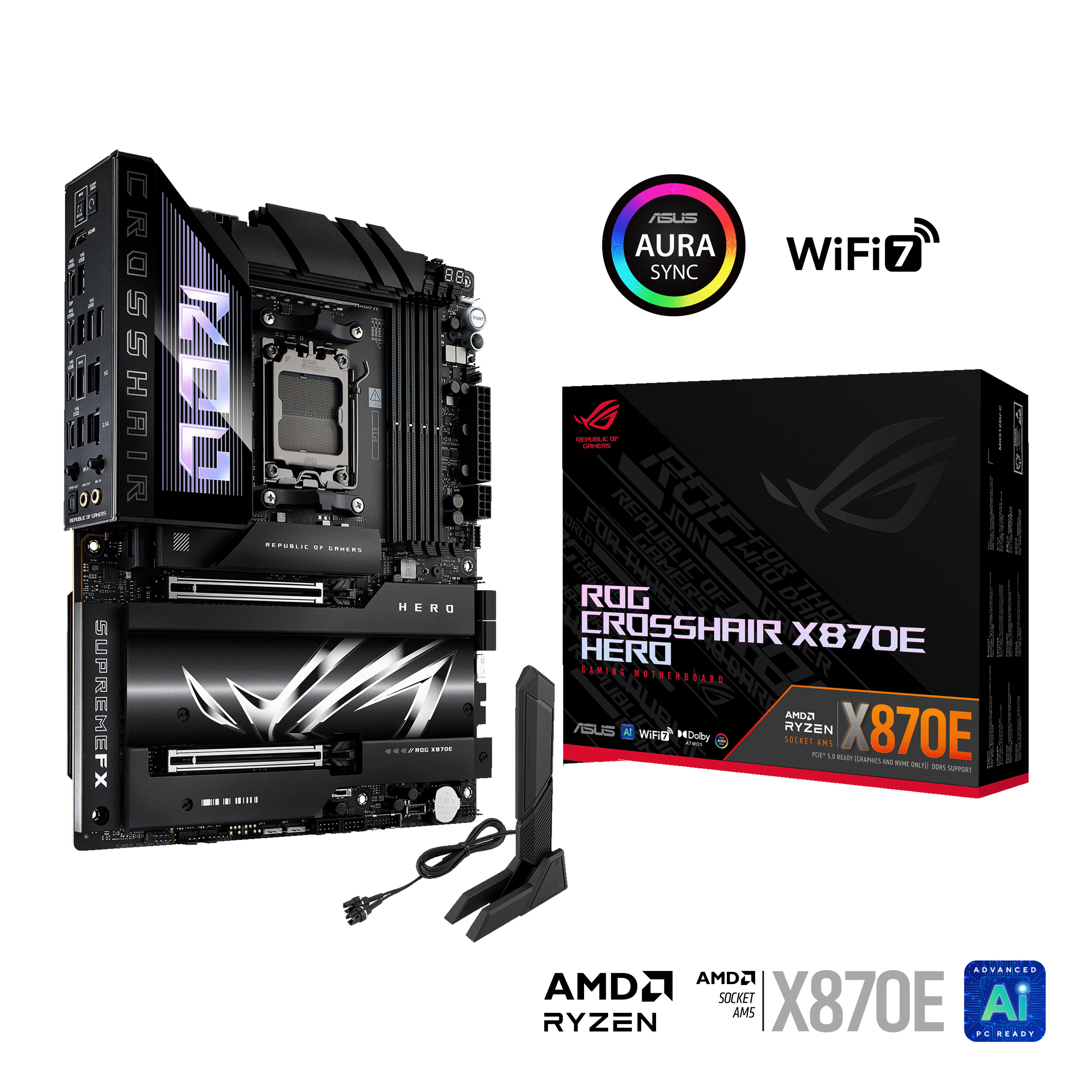 Picture of Picture of Motherboard Asus ROG Crosshair X870E Hero