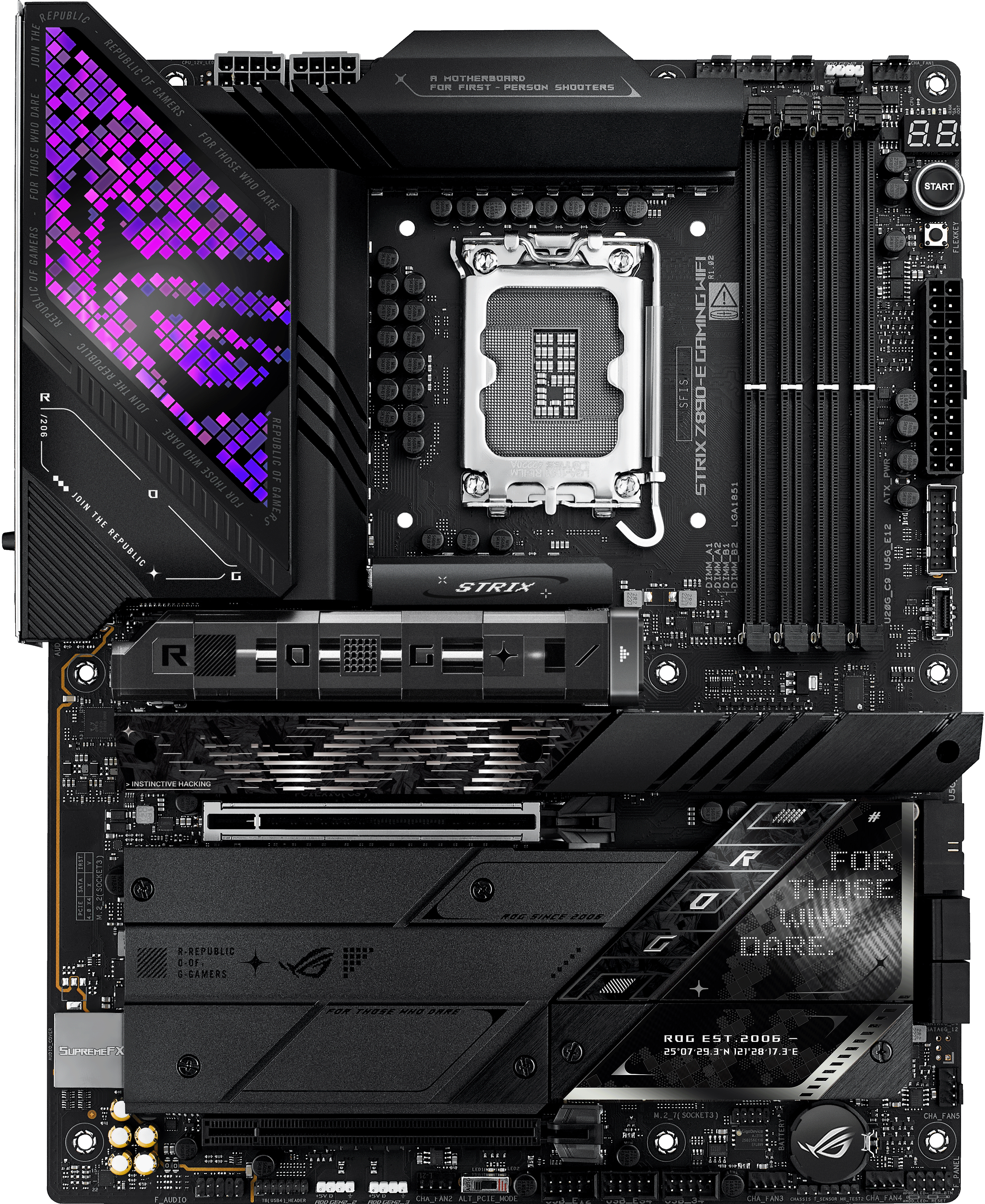Picture of Picture of Motherboard Asus ROG Strix Z890-E Gaming WiFi