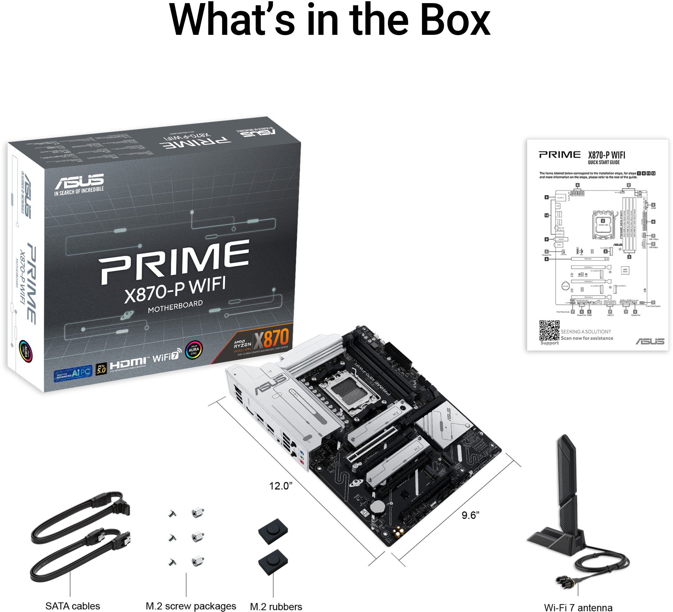 Asus - Motherboard Asus PRIME X870-P WiFi
