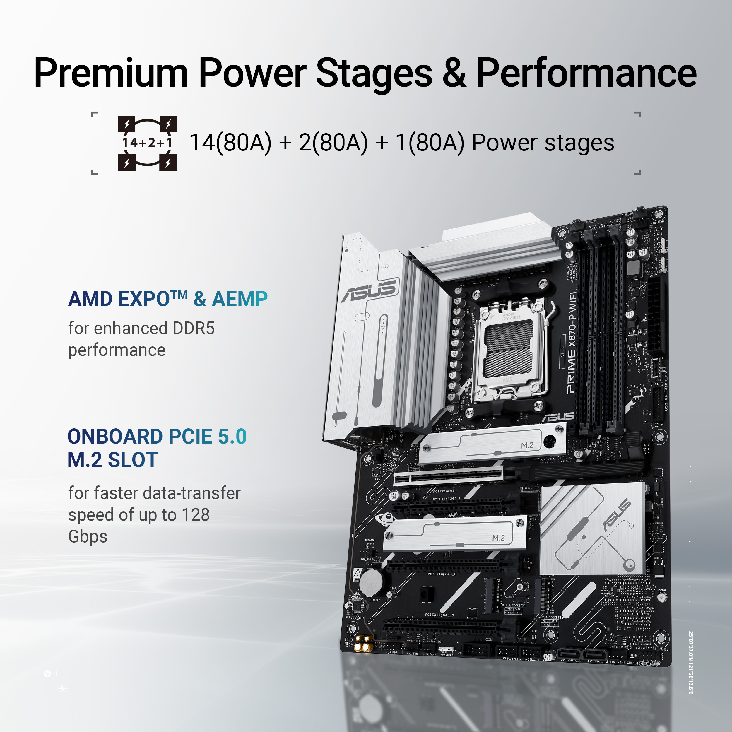 Asus - Motherboard Asus PRIME X870-P WiFi