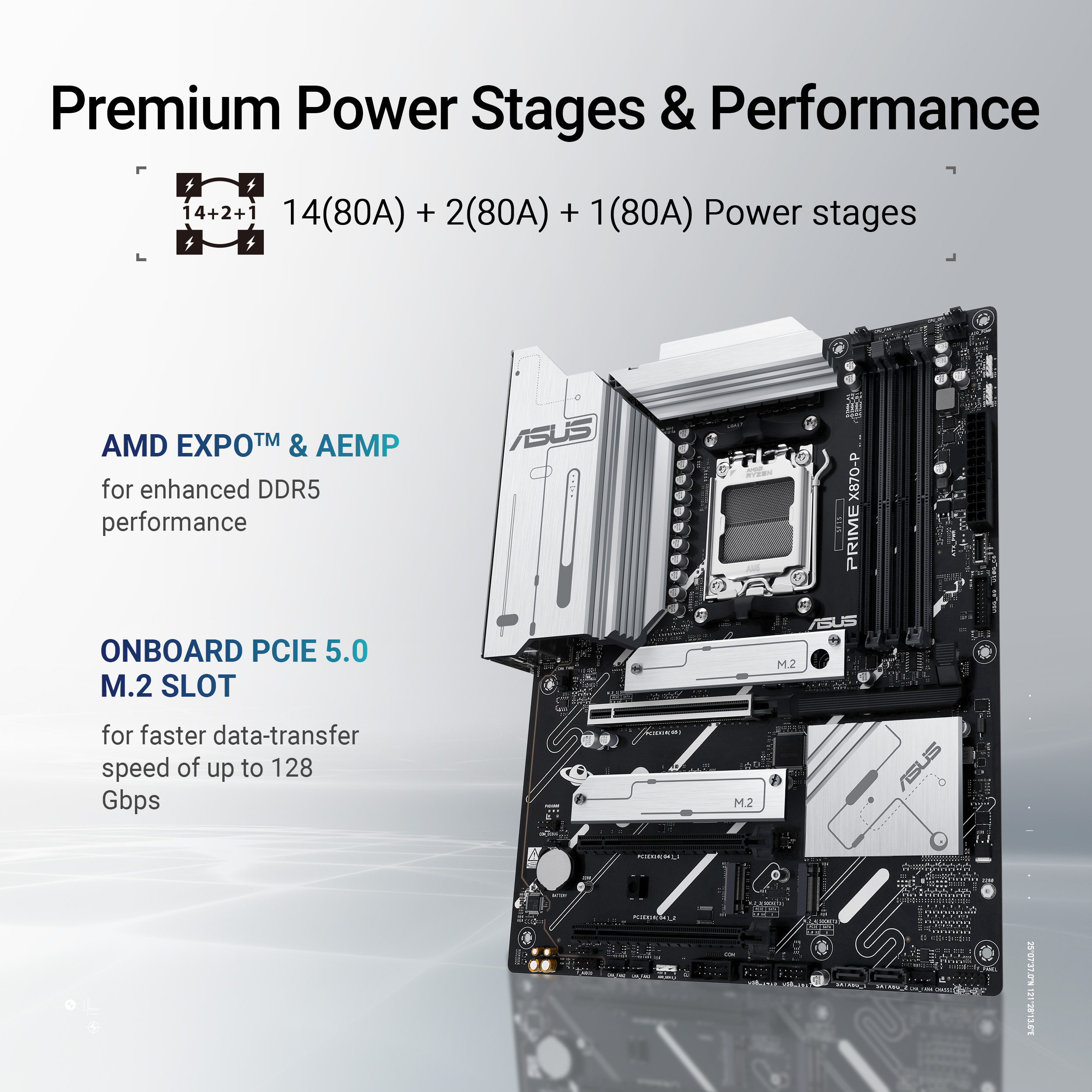 Asus - Motherboard Asus PRIME X870-P