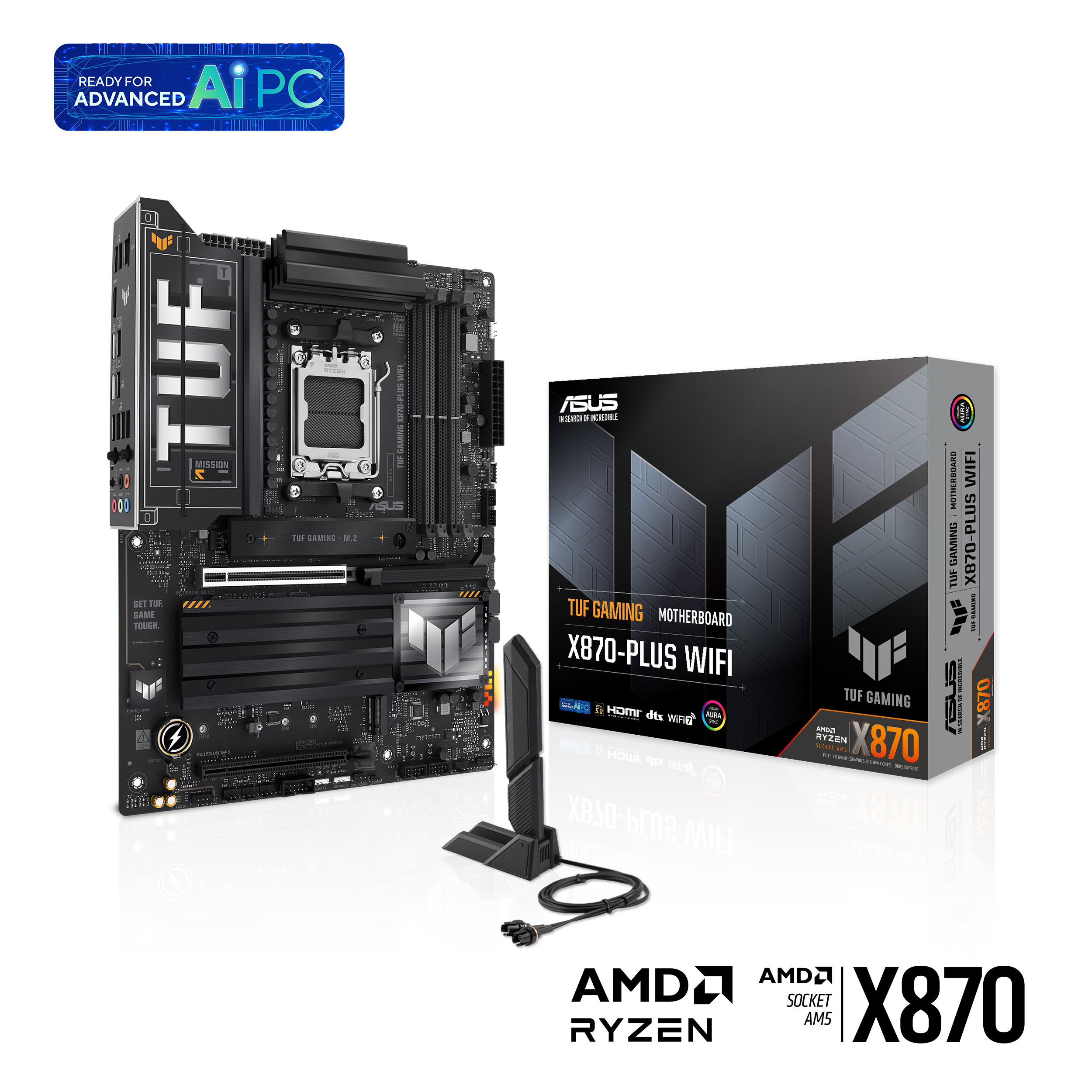 Picture of Picture of Motherboard Asus TUF X870-Plus Gaming WiFi