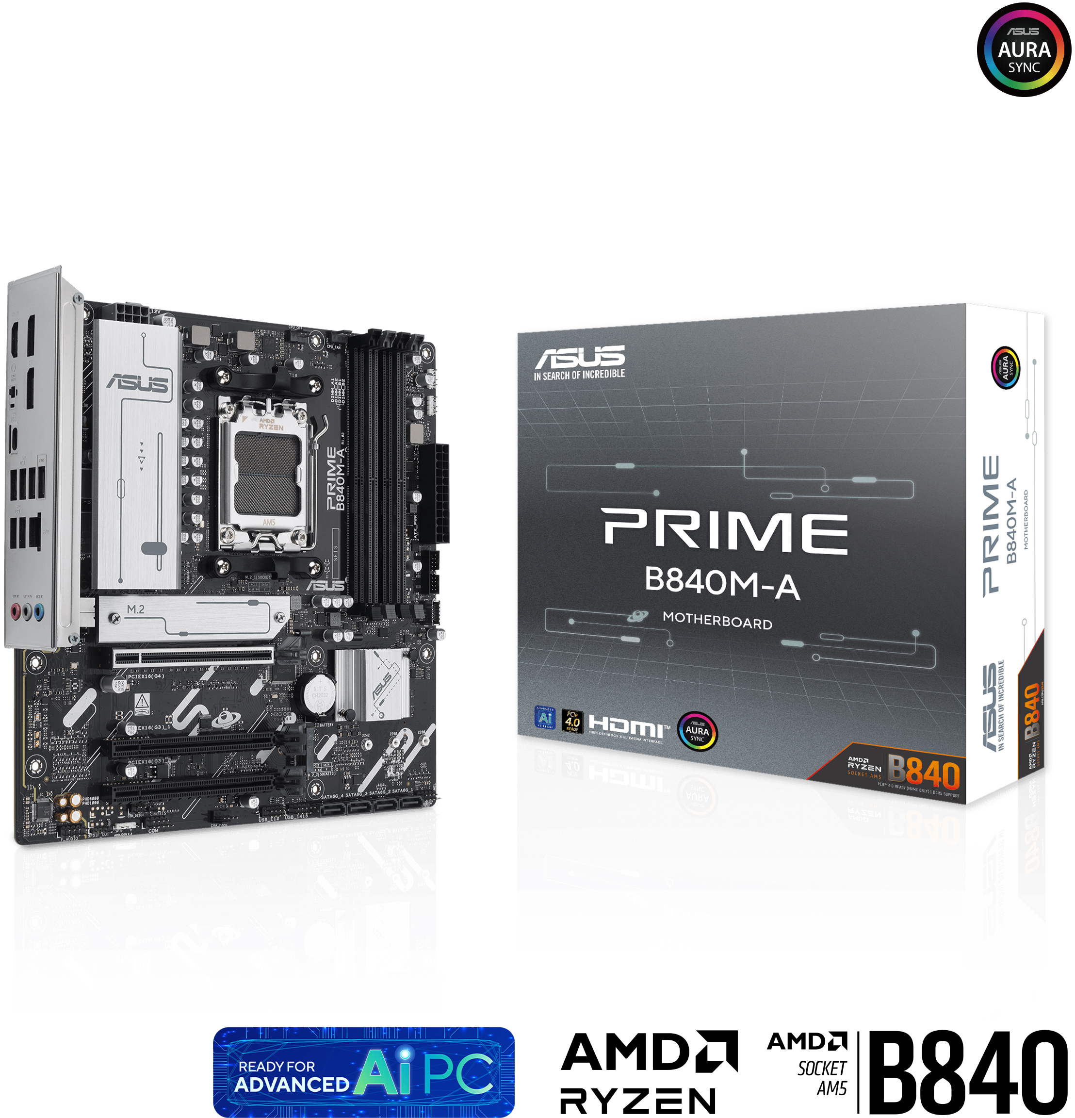Picture of Picture of Motherboard Asus PRIME B840M-A-CSM
