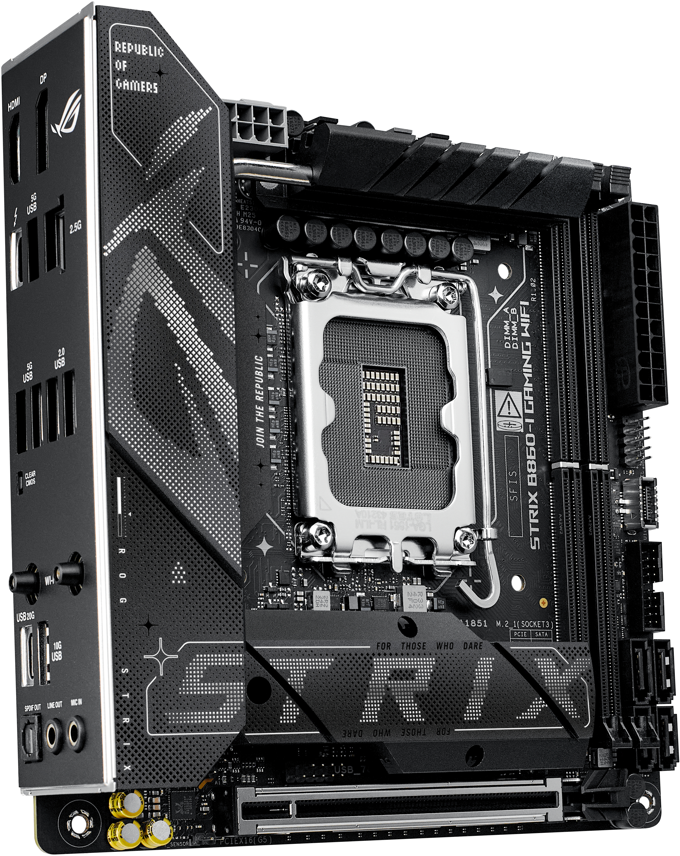Asus - Motherboard Asus ROG Strix B860-I Gaming WiFi