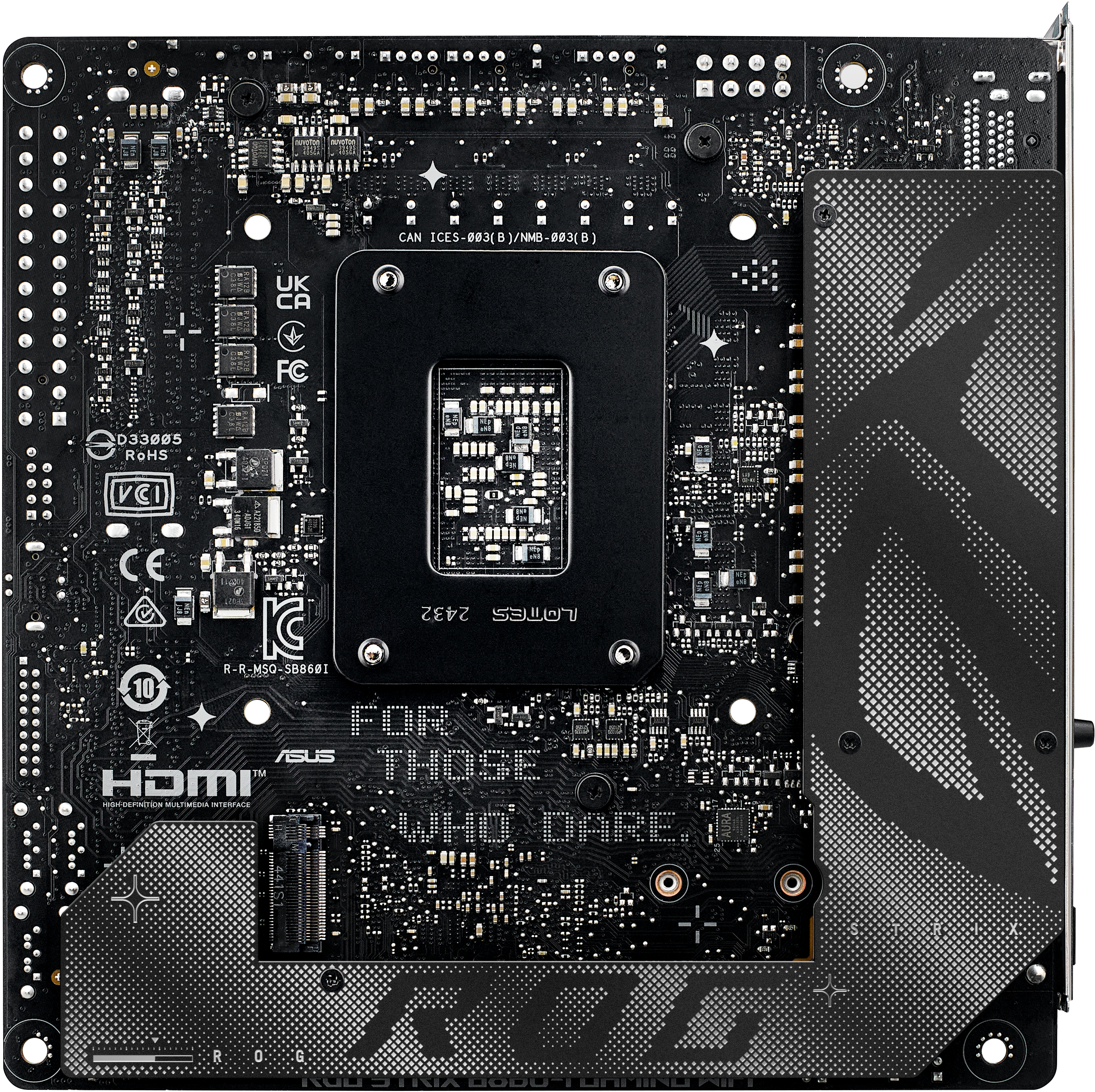 Asus - Motherboard Asus ROG Strix B860-I Gaming WiFi