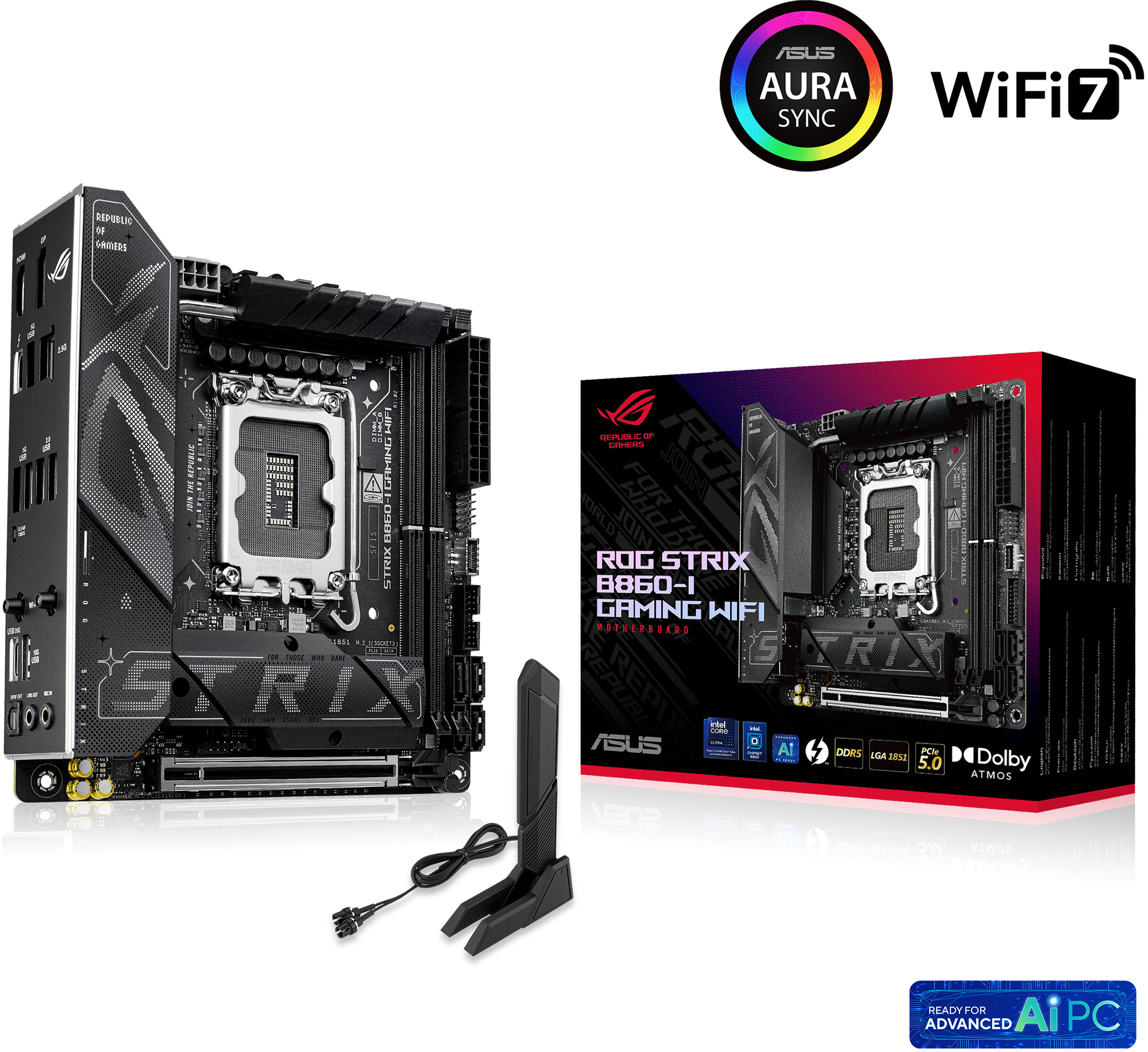 Picture of Picture of Motherboard Asus ROG Strix B860-I Gaming WiFi