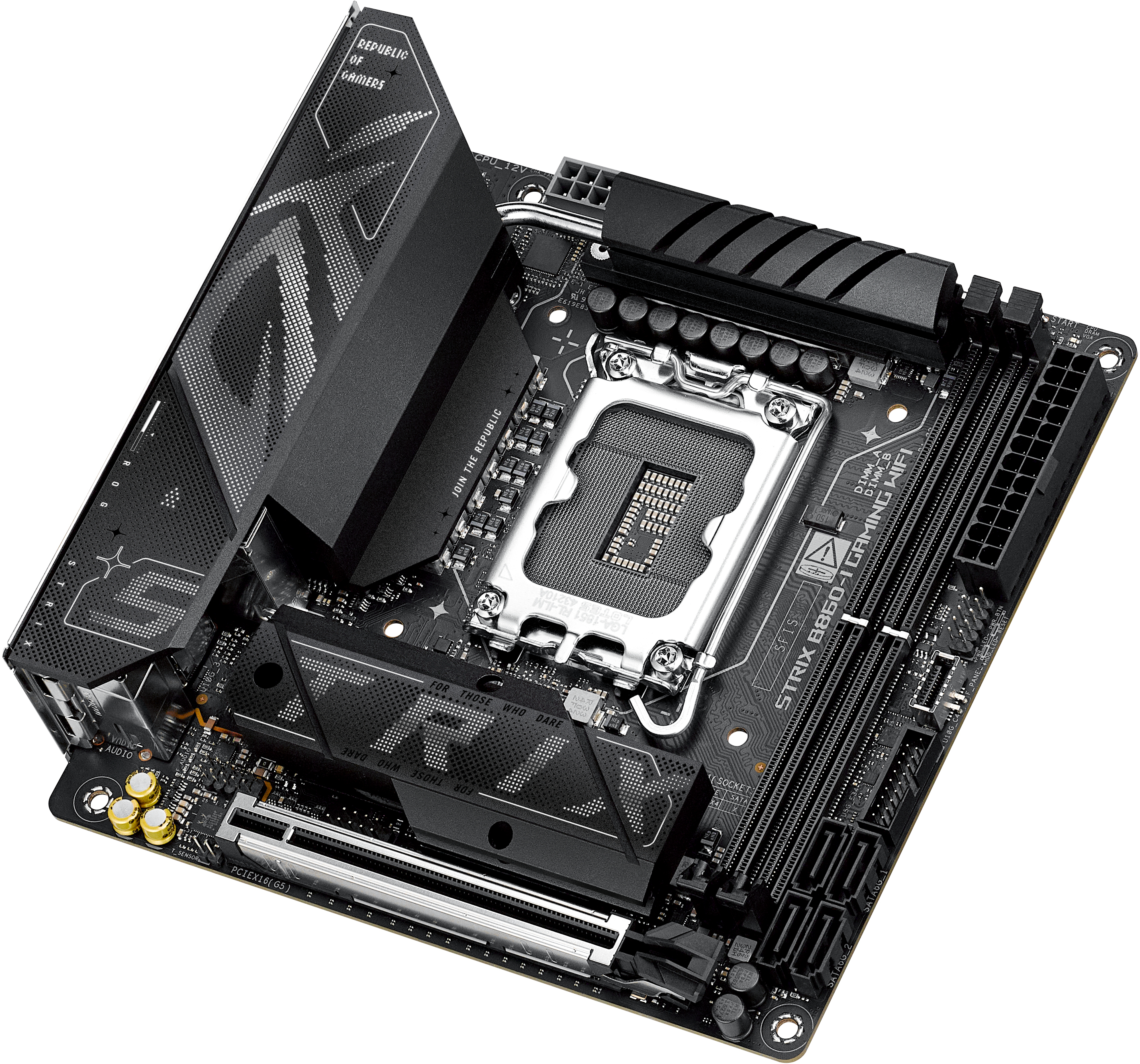Asus - Motherboard Asus ROG Strix B860-I Gaming WiFi