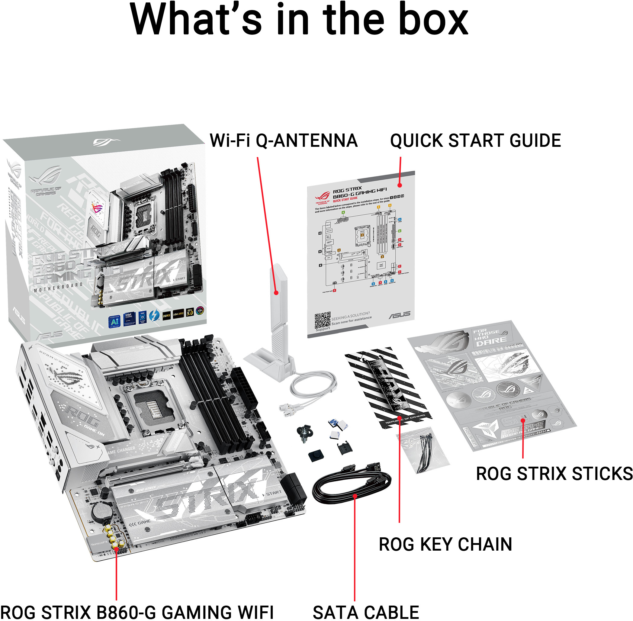 Asus - Motherboard Asus ROG Strix B860-G Gaming WiFi