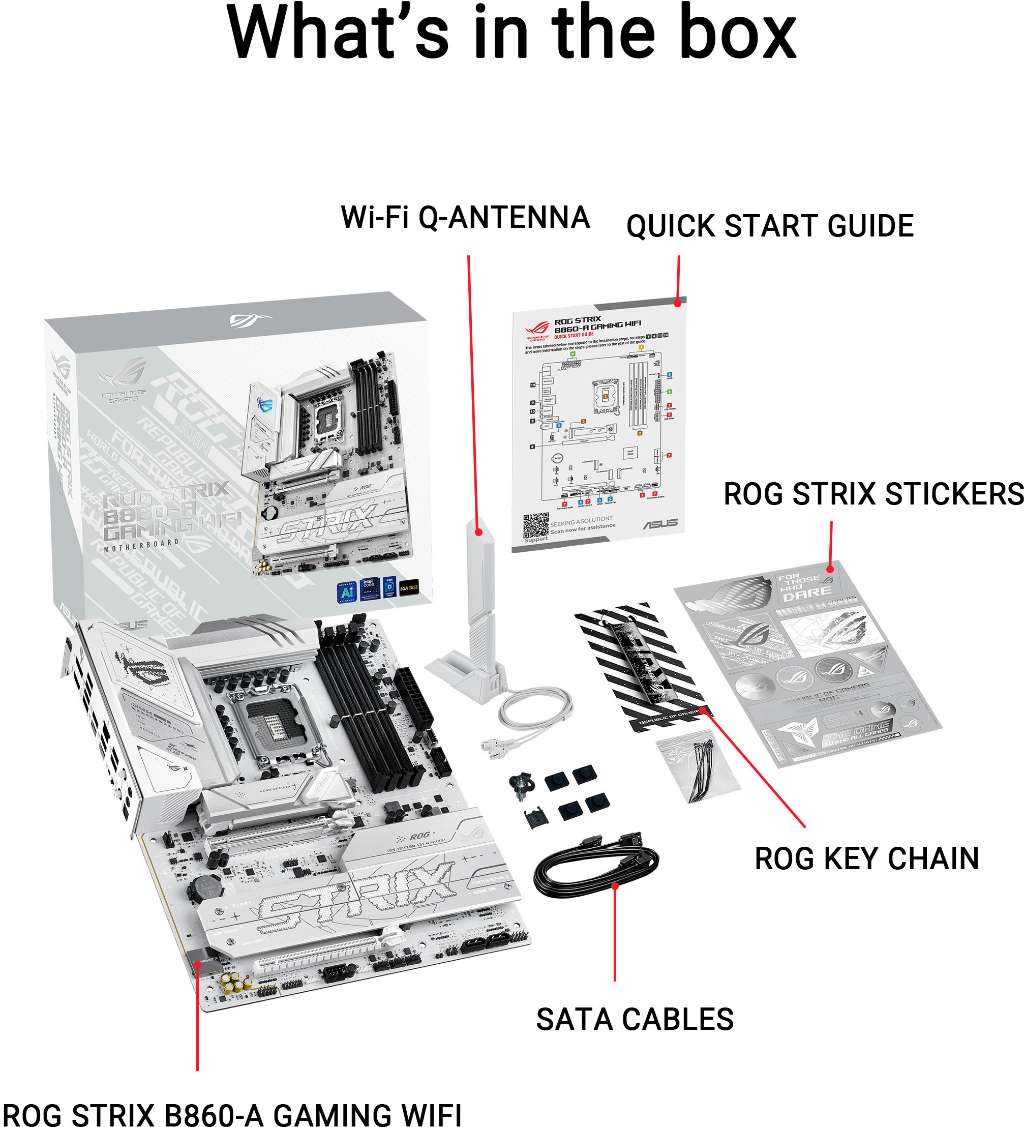 Asus - Motherboard Asus ROG Strix B860-A Gaming WiFi