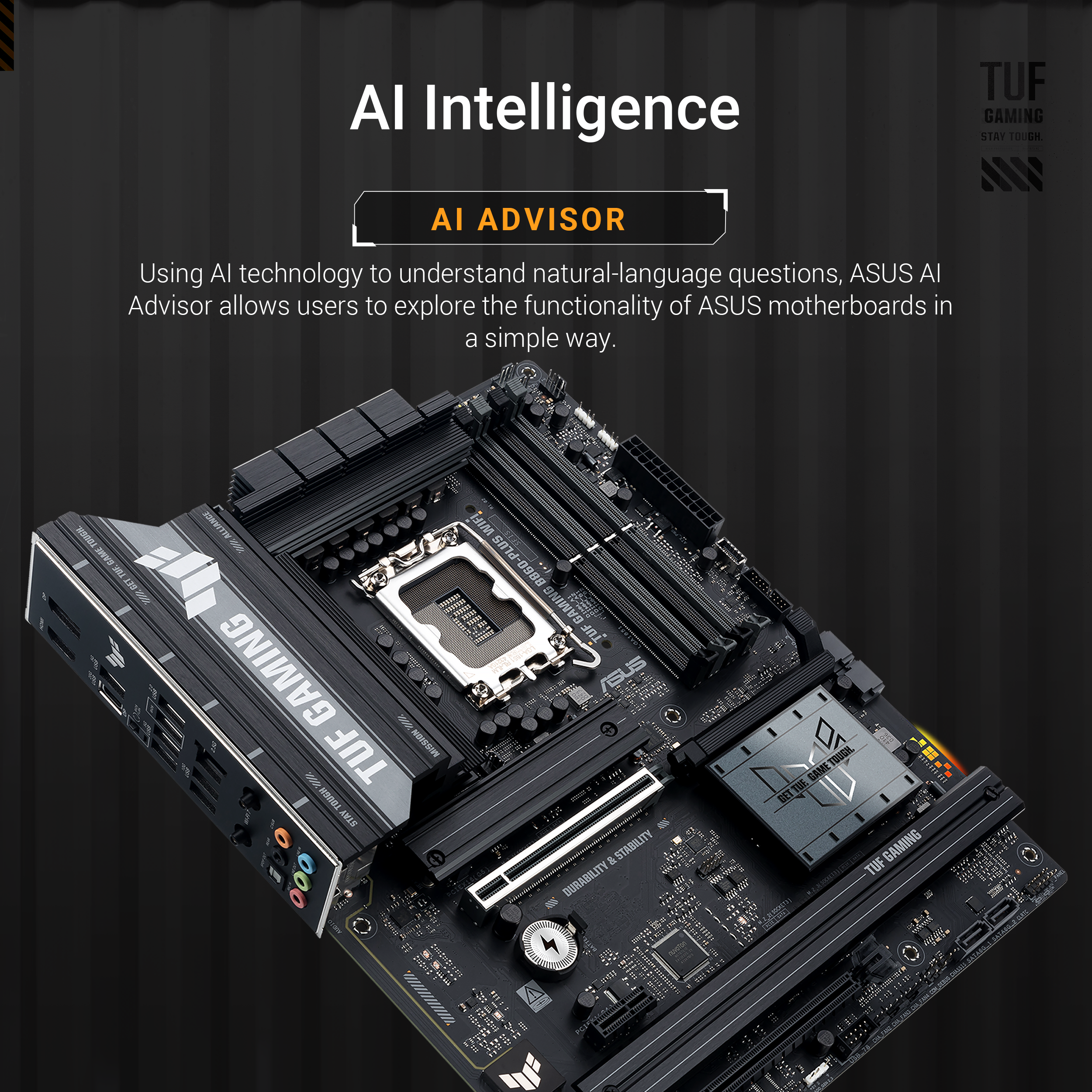 Asus - Motherboard Asus TUF B860-Plus Gaming WiFi