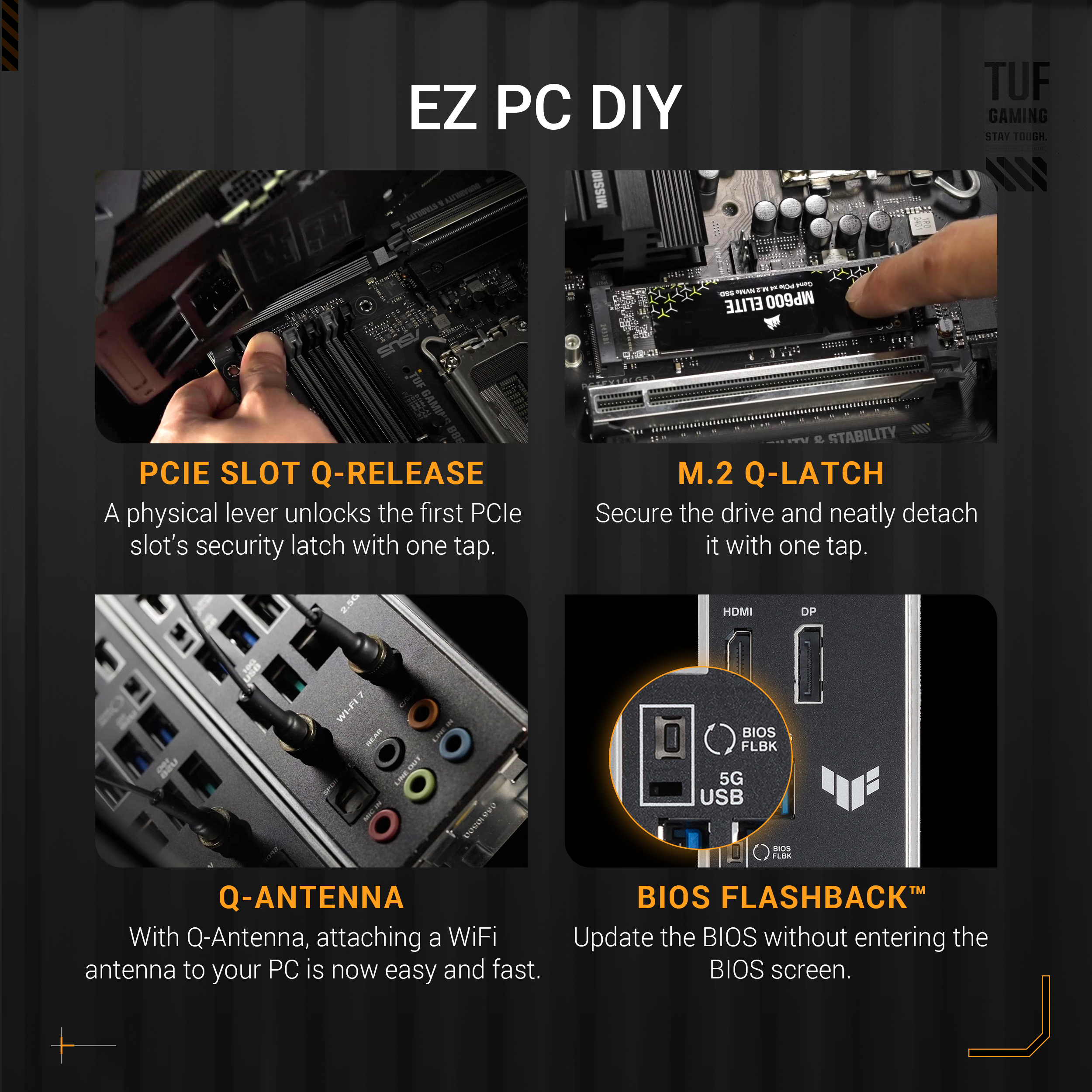 Asus - Motherboard Asus TUF B860-Plus Gaming WiFi