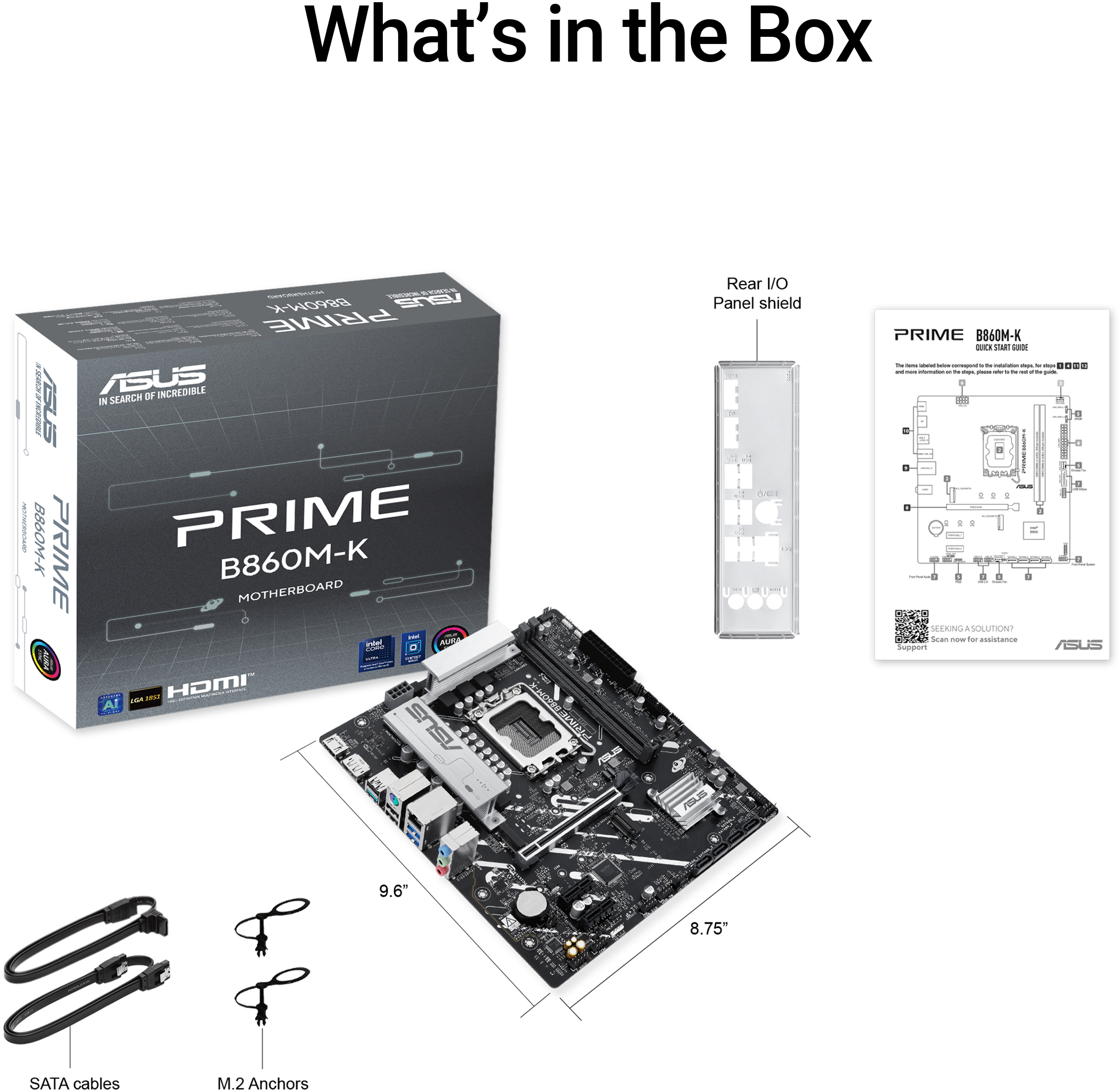 Asus - Motherboard Asus PRIME B860M-K