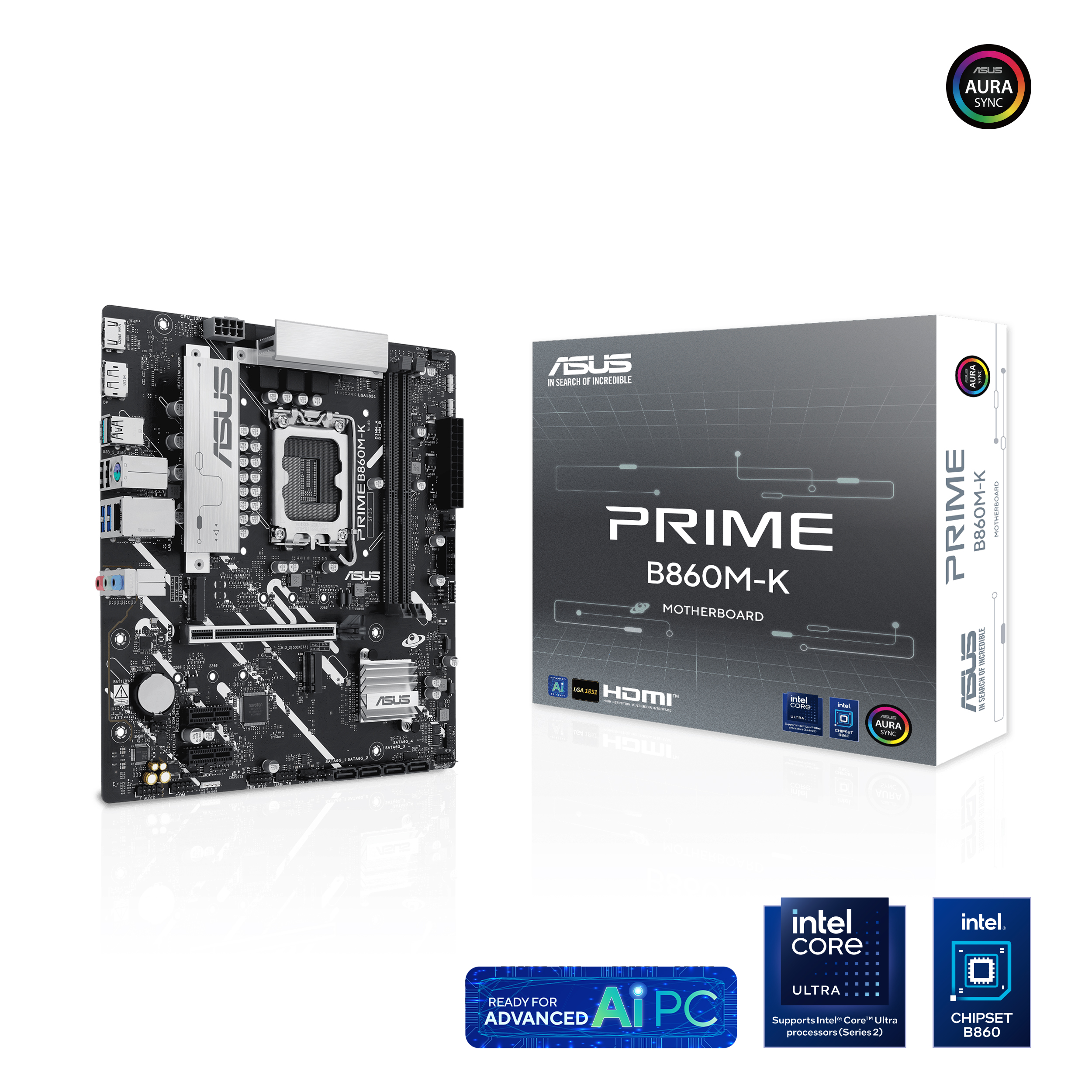 Picture of Picture of Motherboard Asus PRIME B860M-K