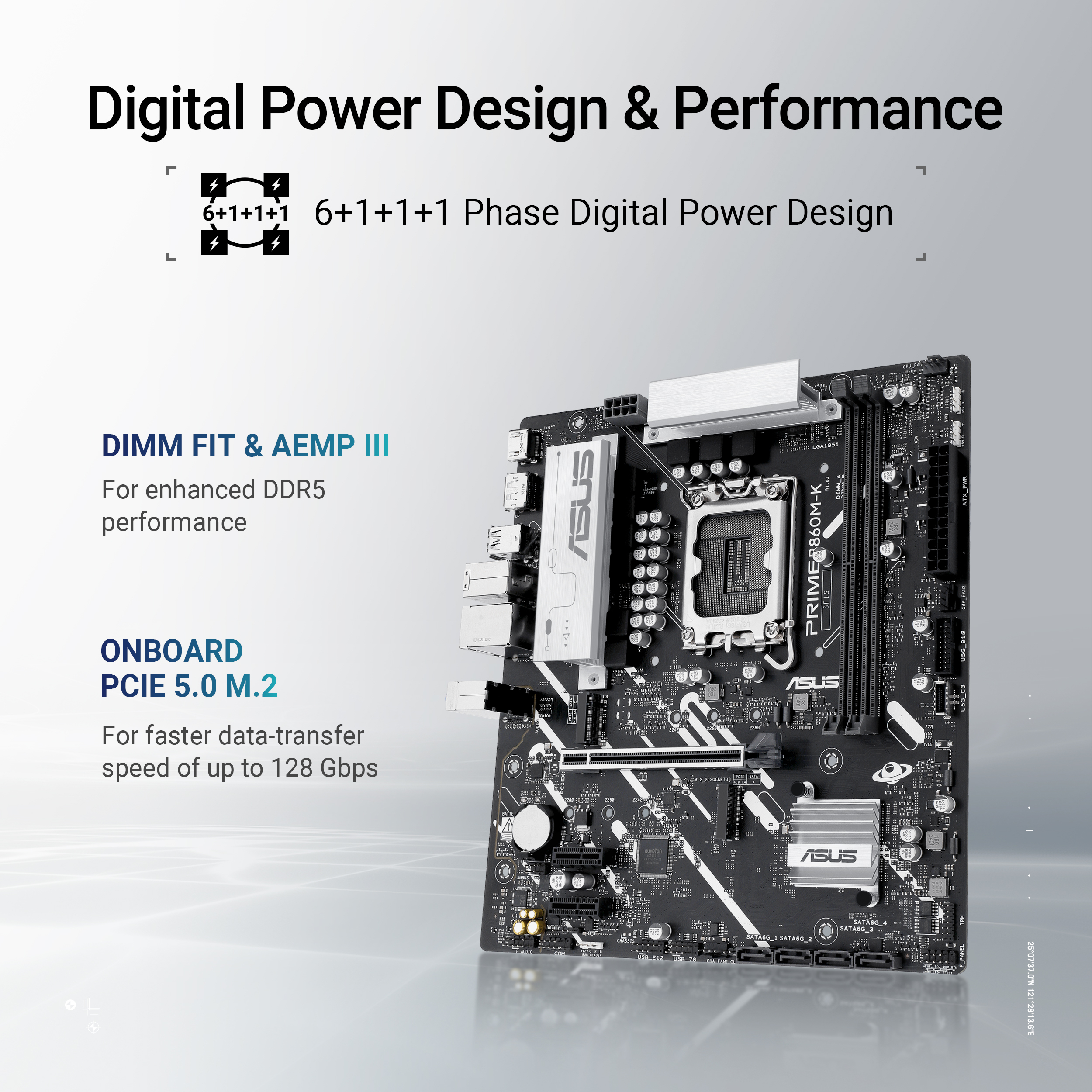 Asus - Motherboard Asus PRIME B860M-K