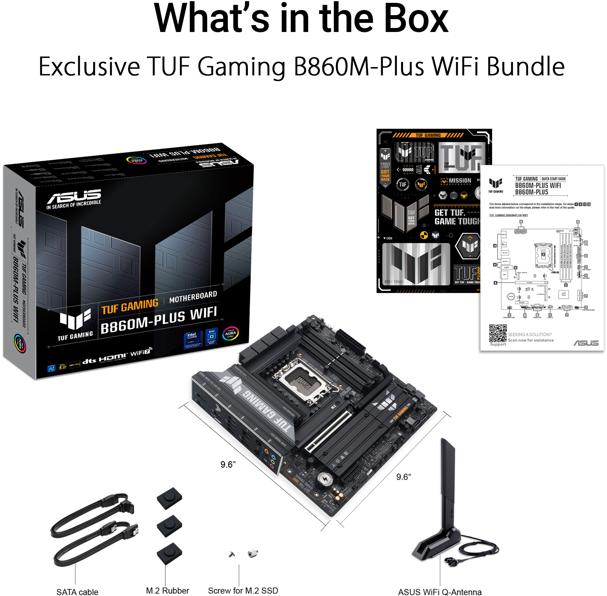 Asus - Motherboard Asus TUF B860M-Plus Gaming WiFi
