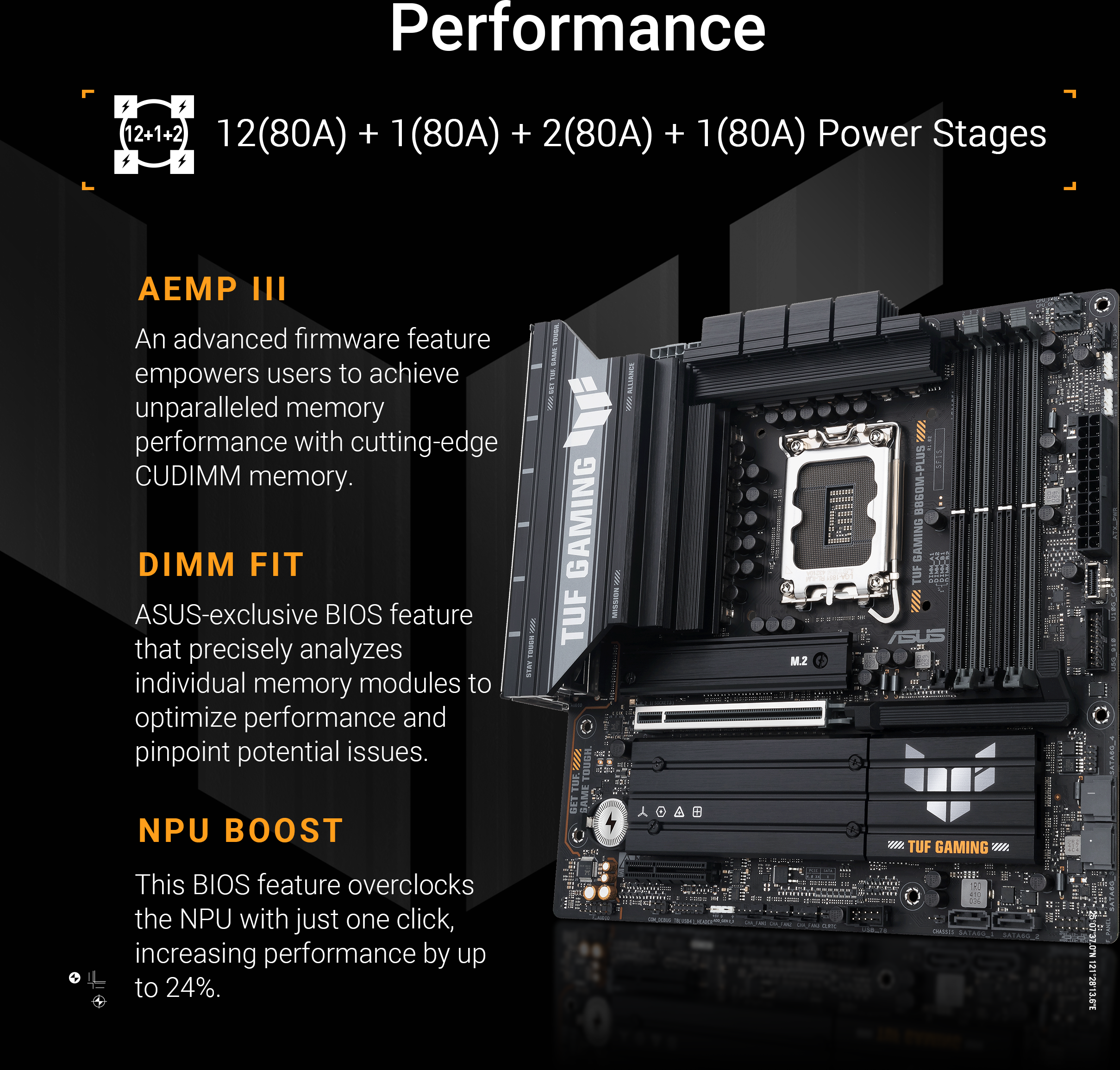 Asus - Motherboard Asus TUF B860M-Plus Gaming