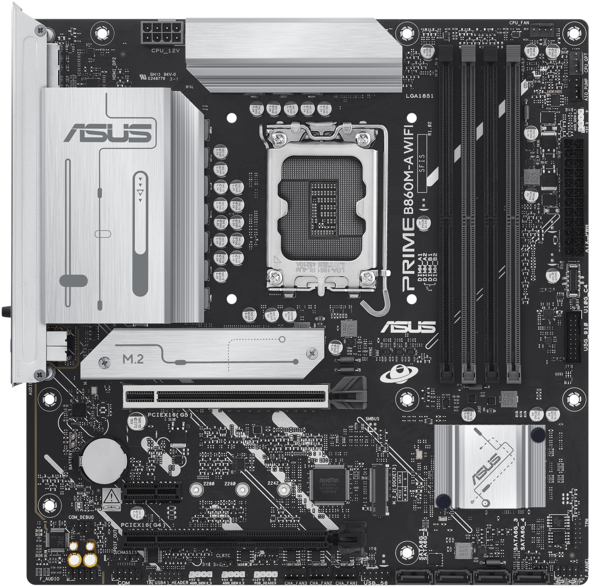 Asus - Motherboard Asus PRIME B860M-A WiFi