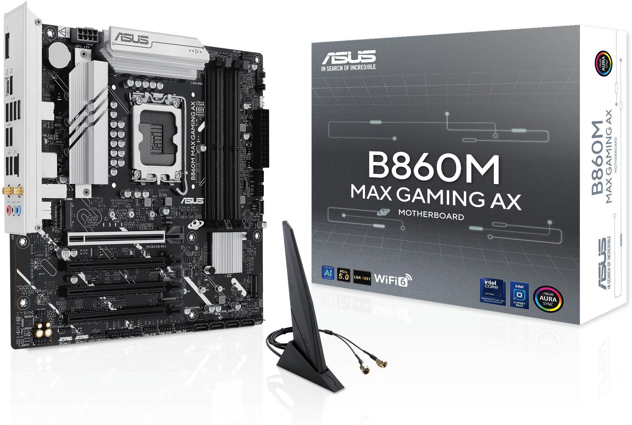 Picture of Picture of Motherboard Asus B860M MAX Gaming AX